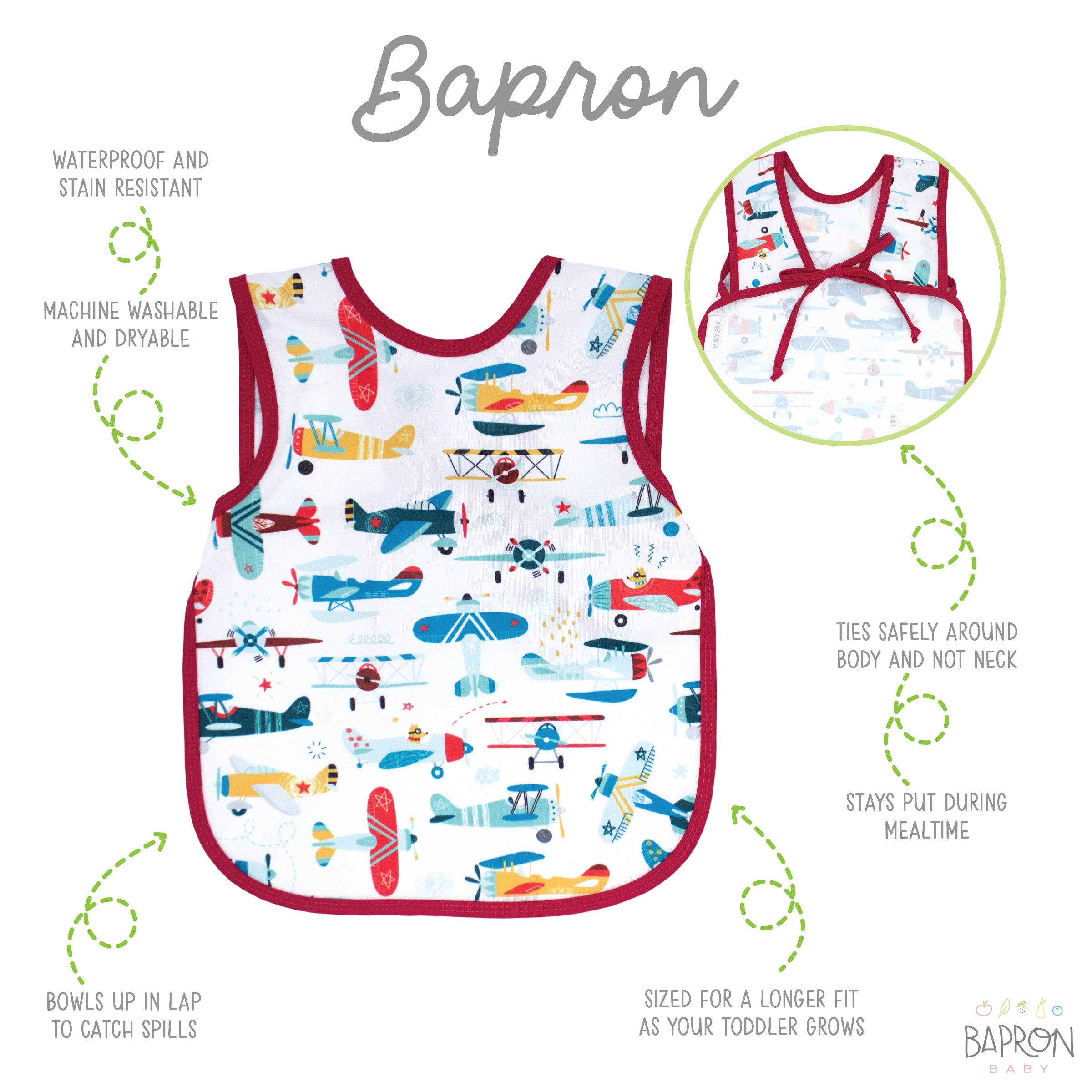 Retro Airplanes Bapron  BapronBaby   