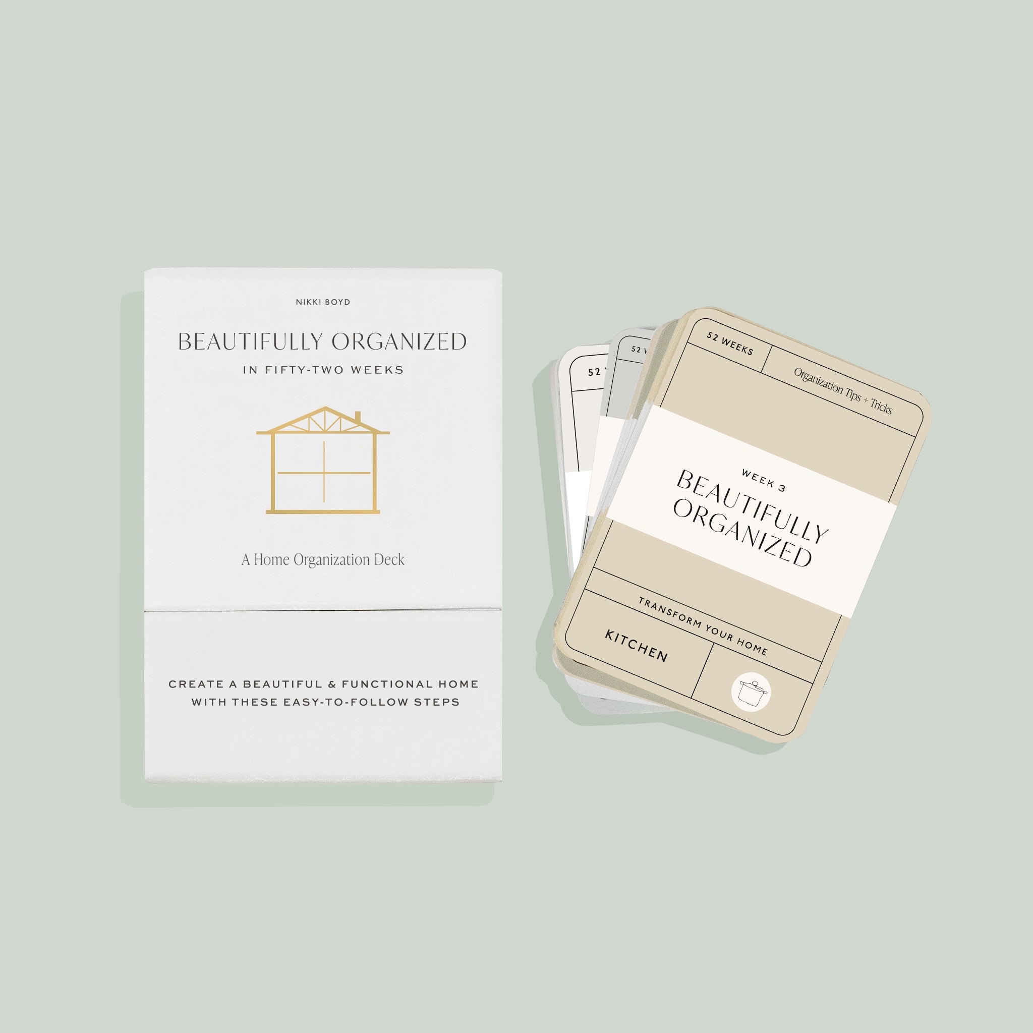 Beautifully Organized In 52 Weeks Card Deck