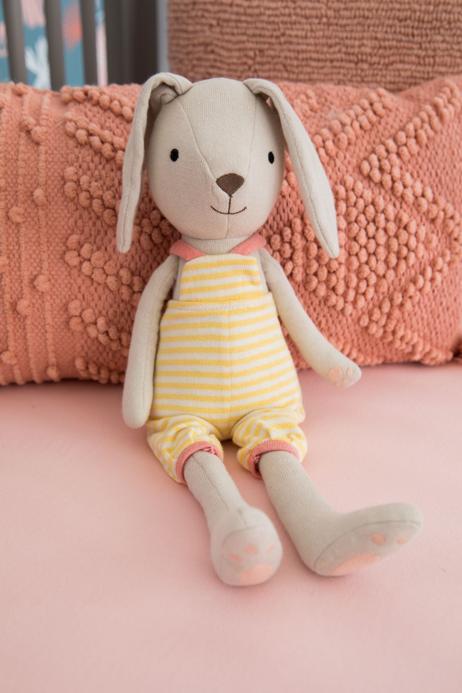 Knit Bunny Plush - Benny
