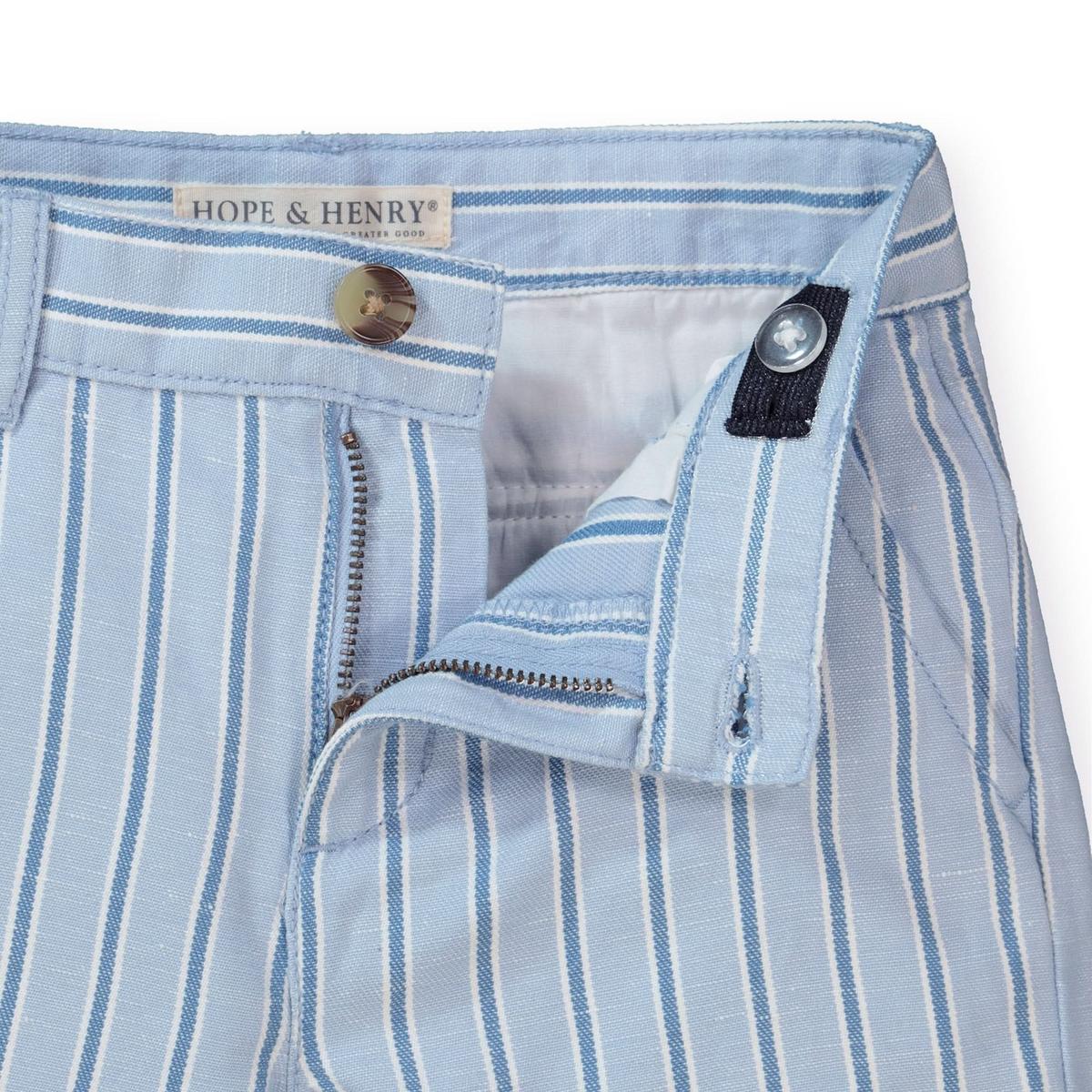 Baby Classic Short - Classic Blue Stripe