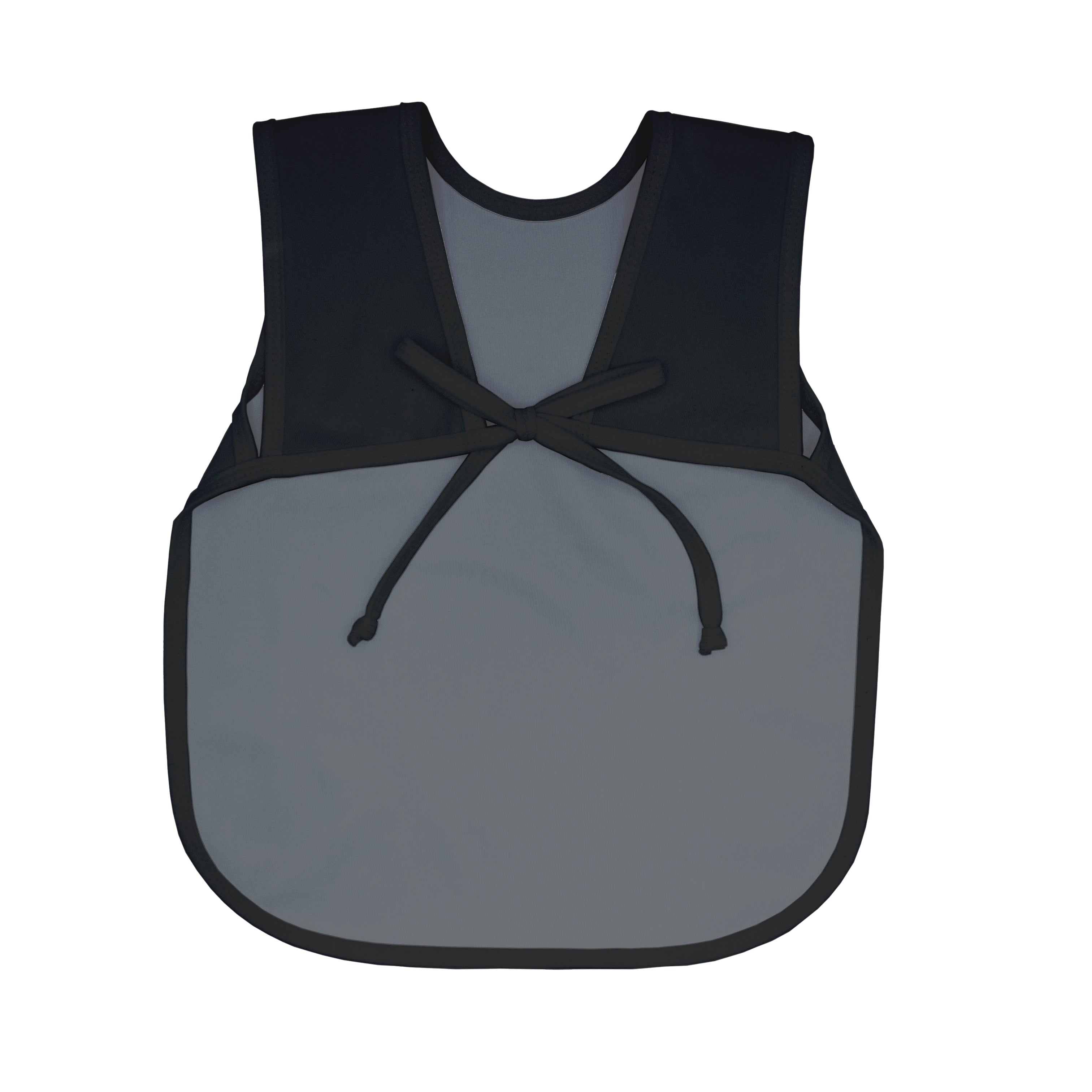 Solid Black Minimalist Bapron