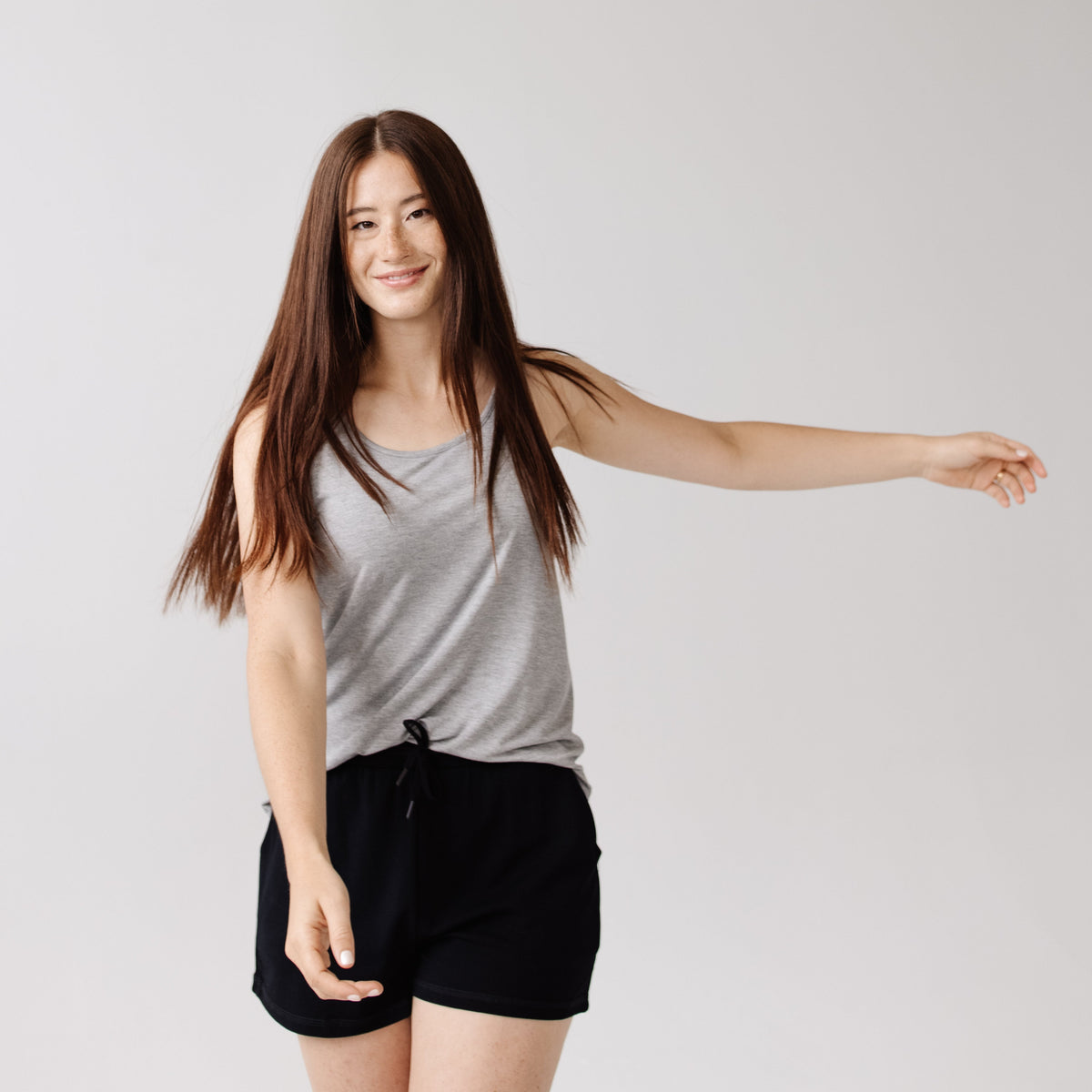 Women's Brushed Bamboo Jogger Shorts