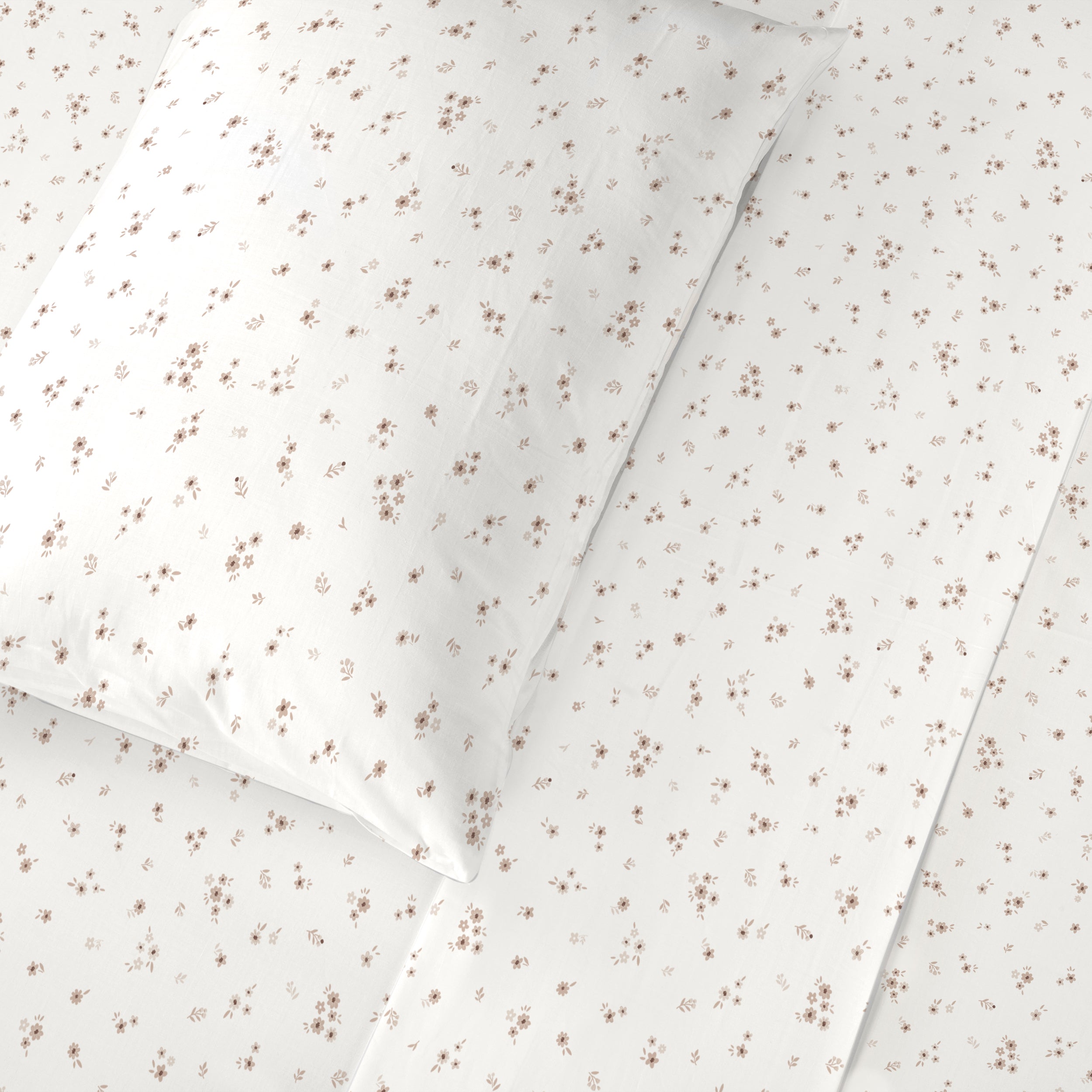 Organic Cotton Sheet Set - Bloom Sheet Set Makemake Organics   