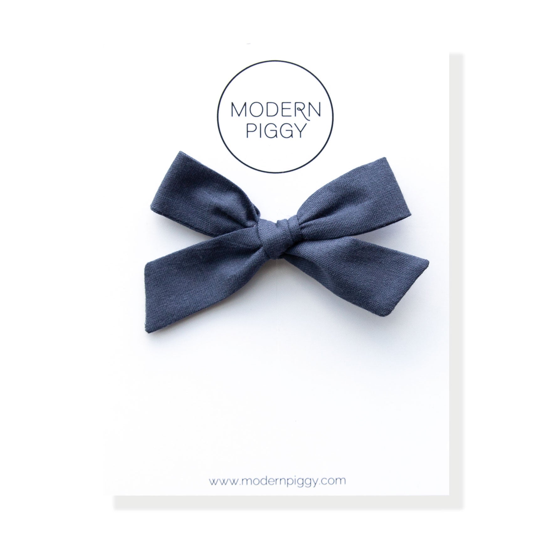 Blueberry | Hand-tied Bow