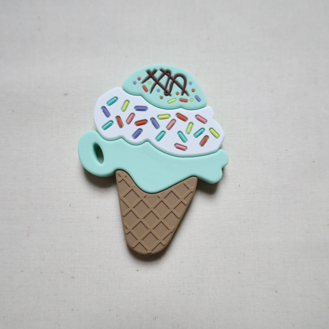 Ice Cream Teether  The picnic day Mint  