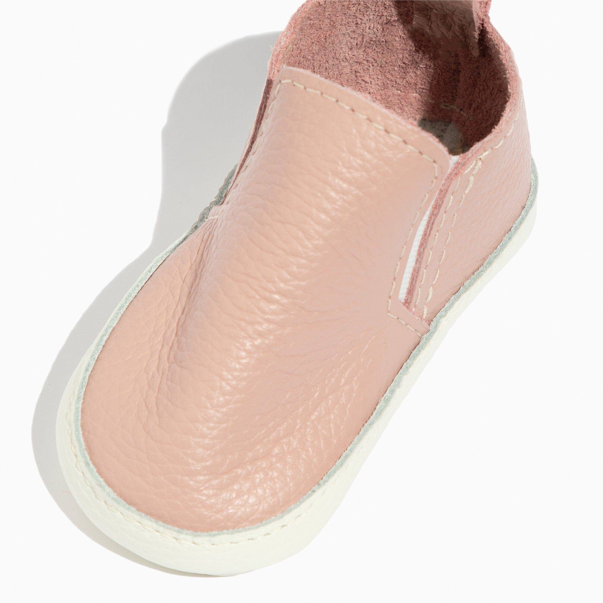 Blush Slip On Baby Shoe