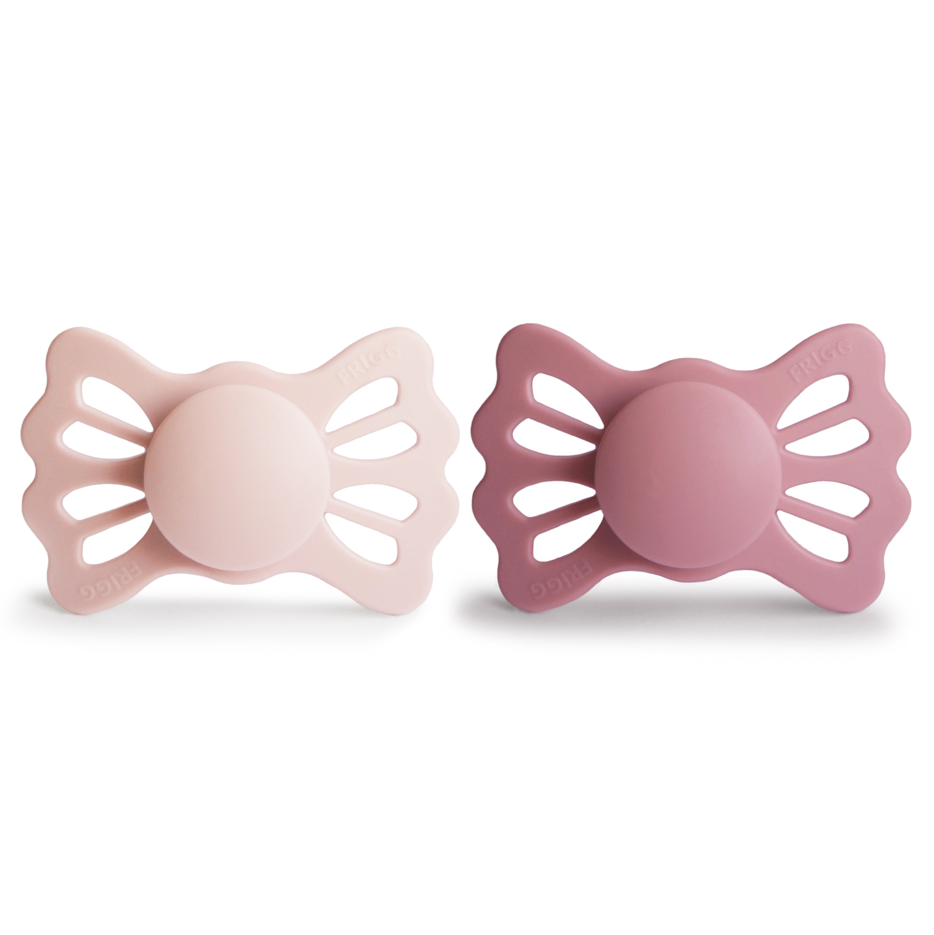 FRIGG Lucky Symmetrical Silicone Pacifier 2-Pack (6-18 Months) FRIGG PACIFIERS Mushie   