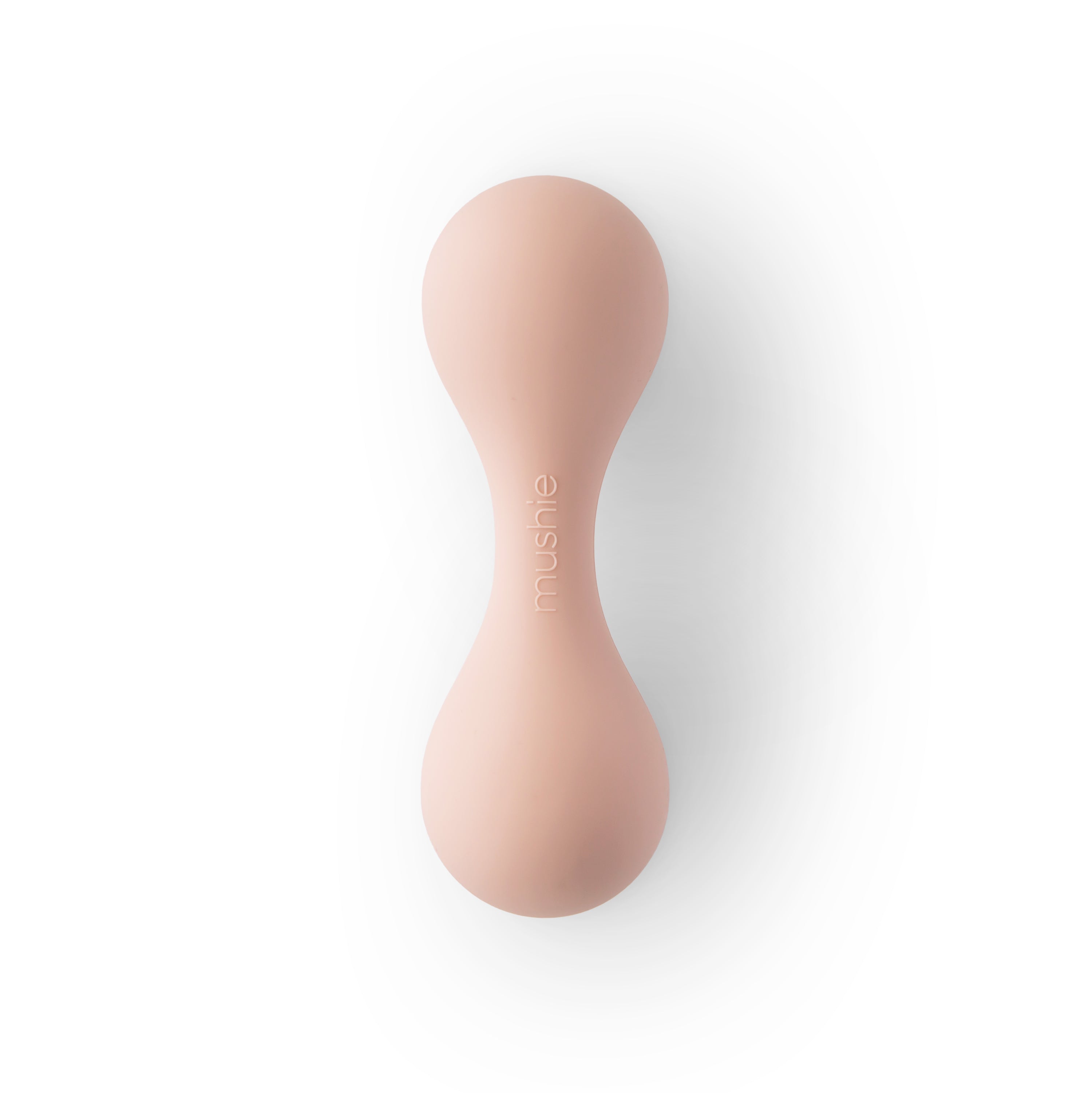 Silicone Baby Rattle Toy toys Mushie Blush  