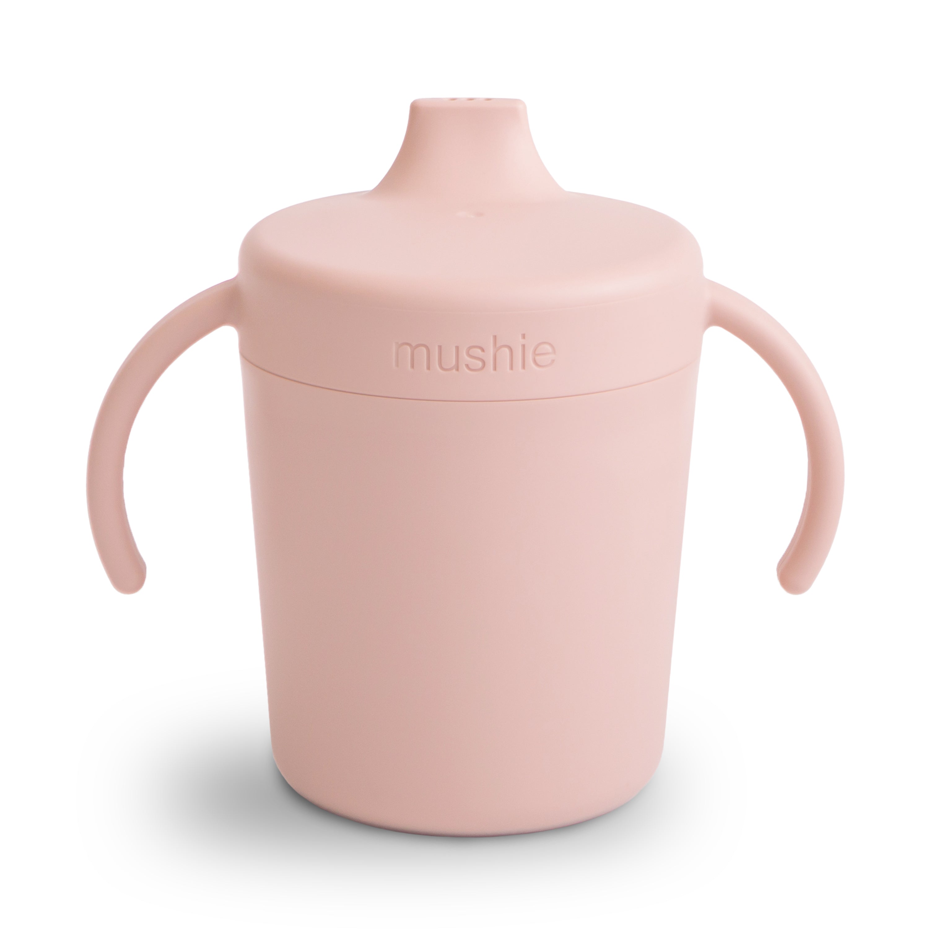 Trainer Sippy Cup Sippy Cups Mushie Blush  