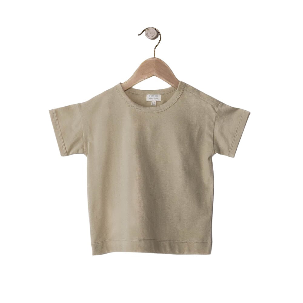 The Boxy Tee - Sand