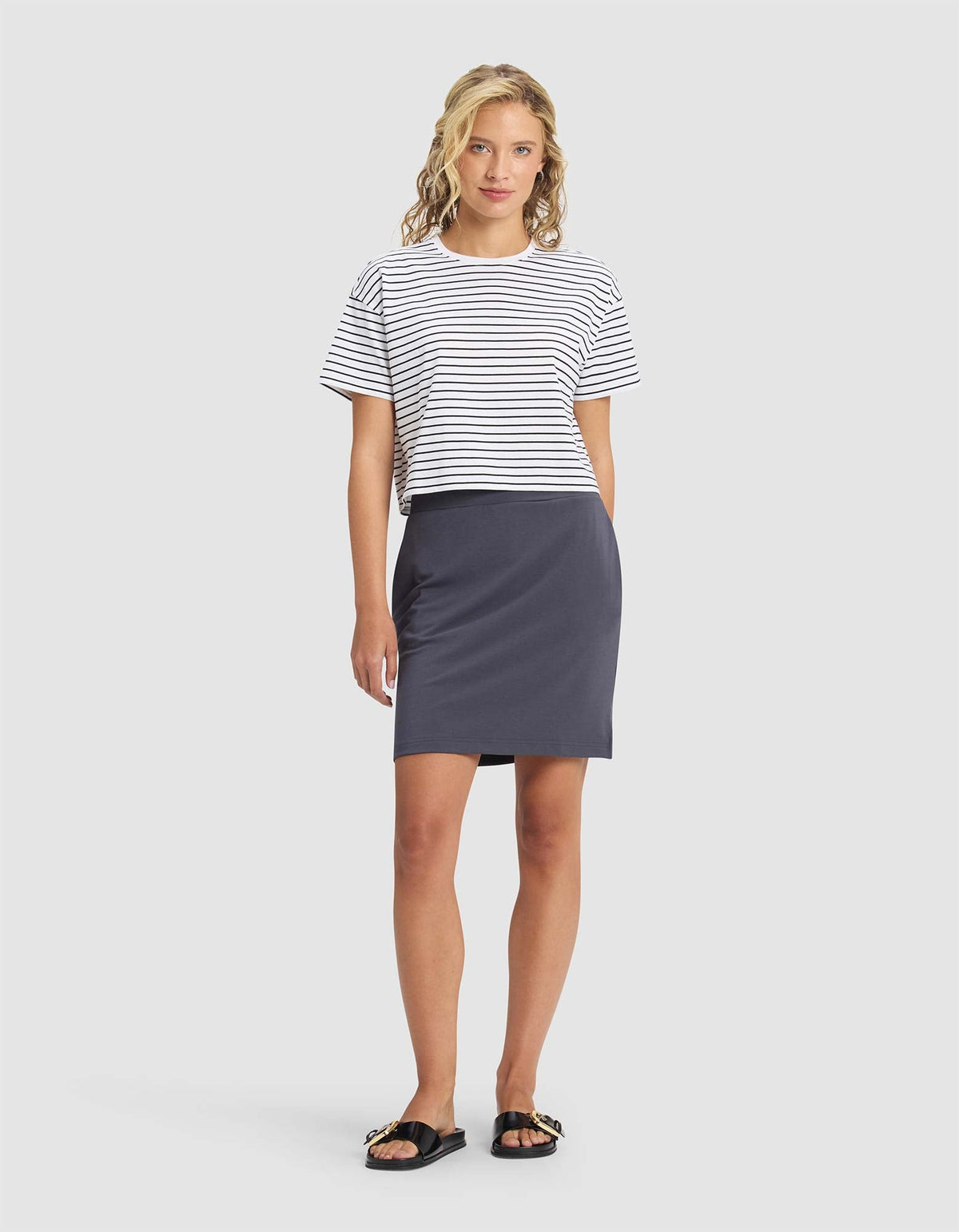 Women's Brushed Bamboo Skirt