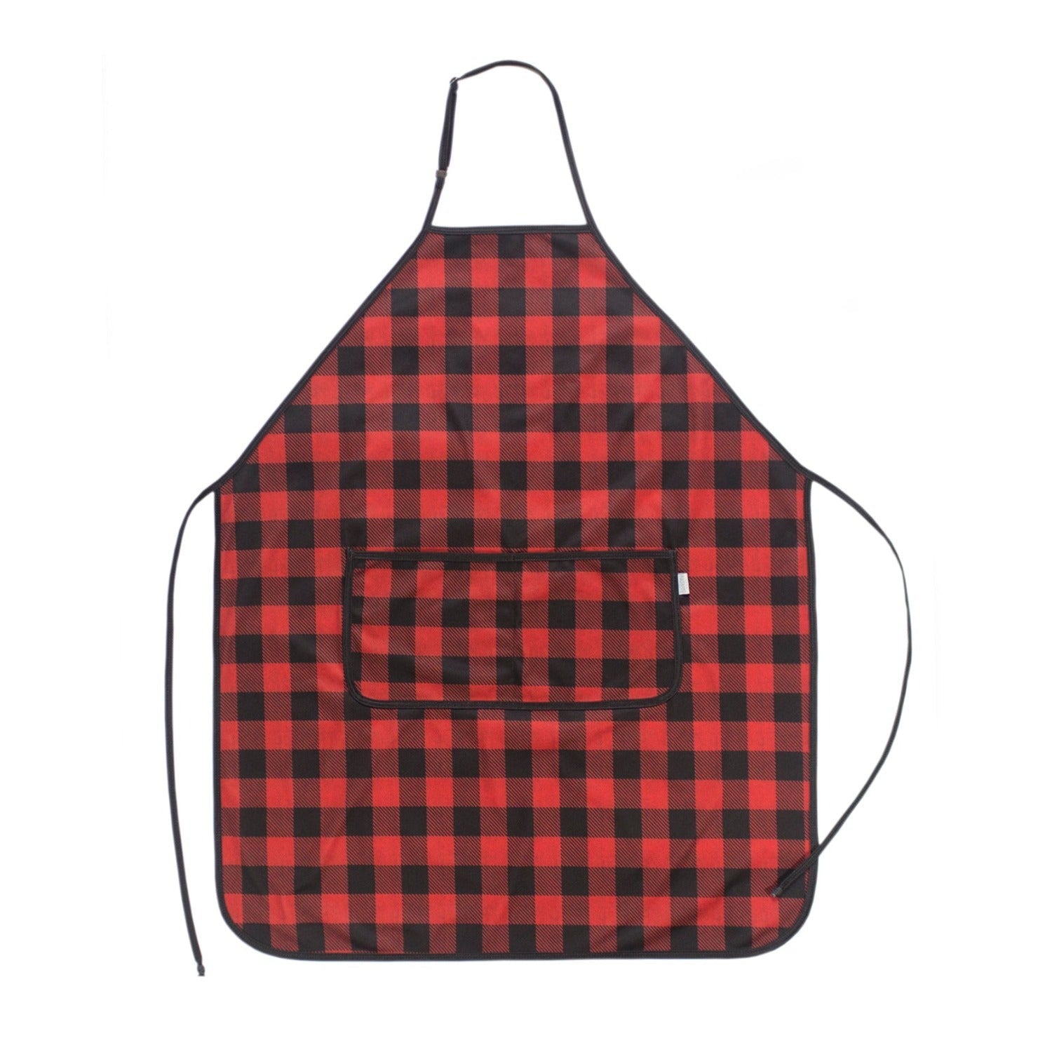 Red Buffalo Plaid Apron - fits sizes youth small through adult 2XL  BapronBaby   