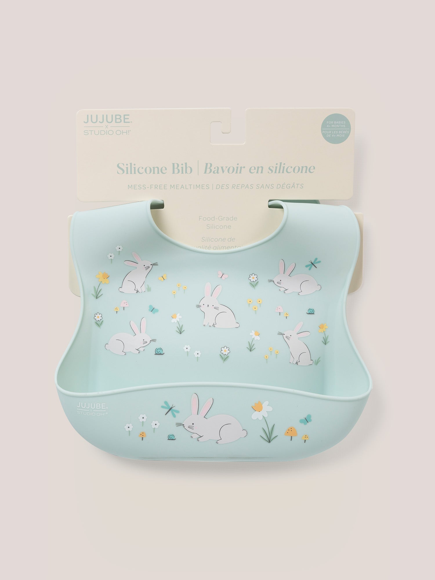 Silicone Bib - Bunny Hollow