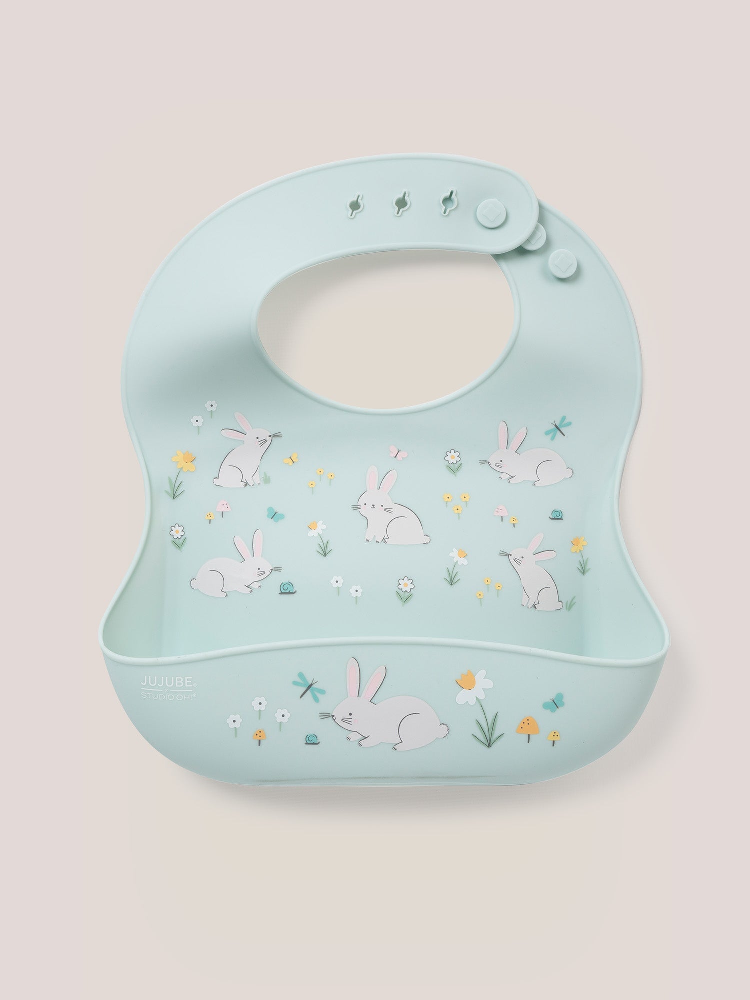 Silicone Bib - Bunny Hollow
