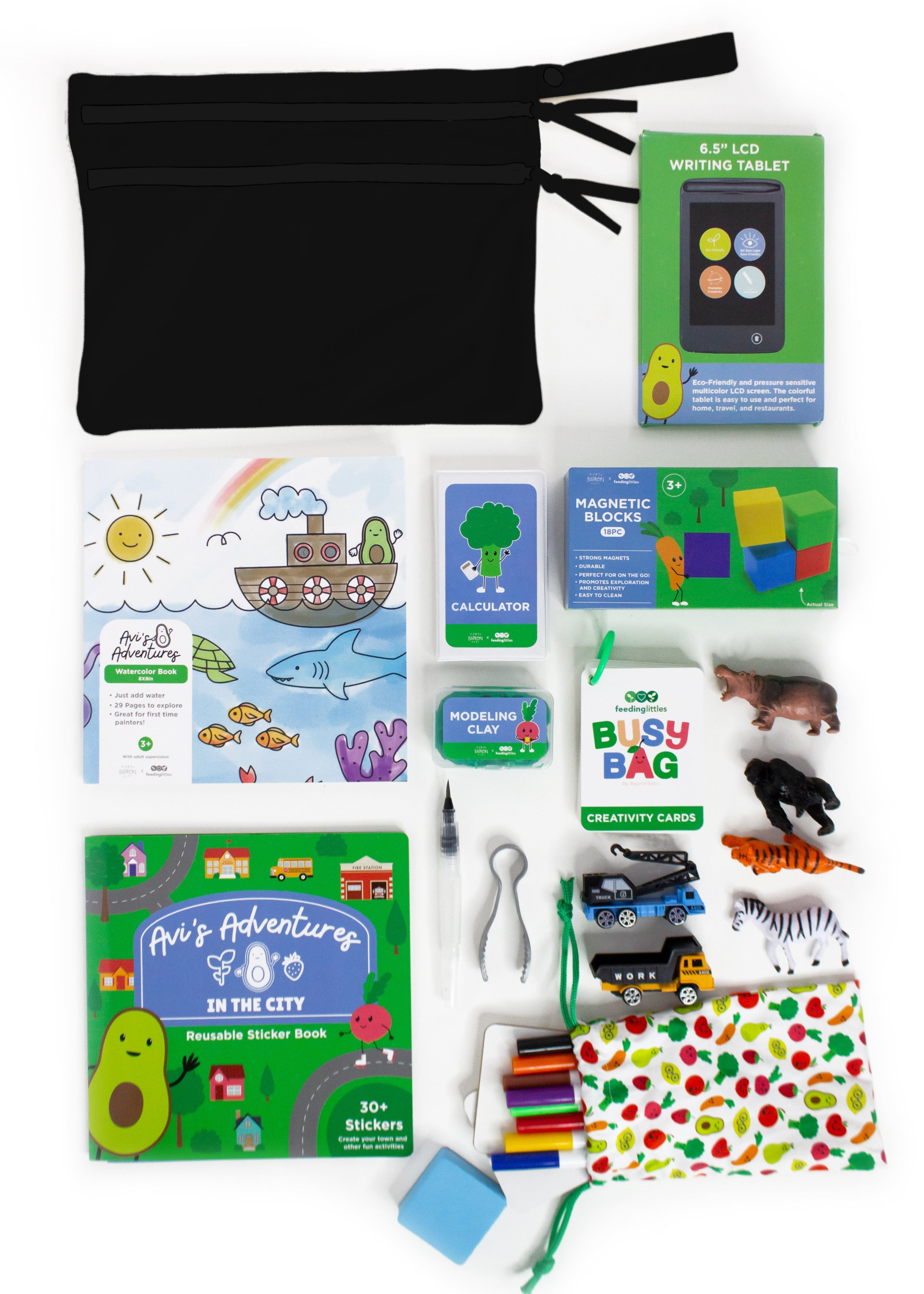 Feeding Littles Busy Bag by BapronBaby SALE