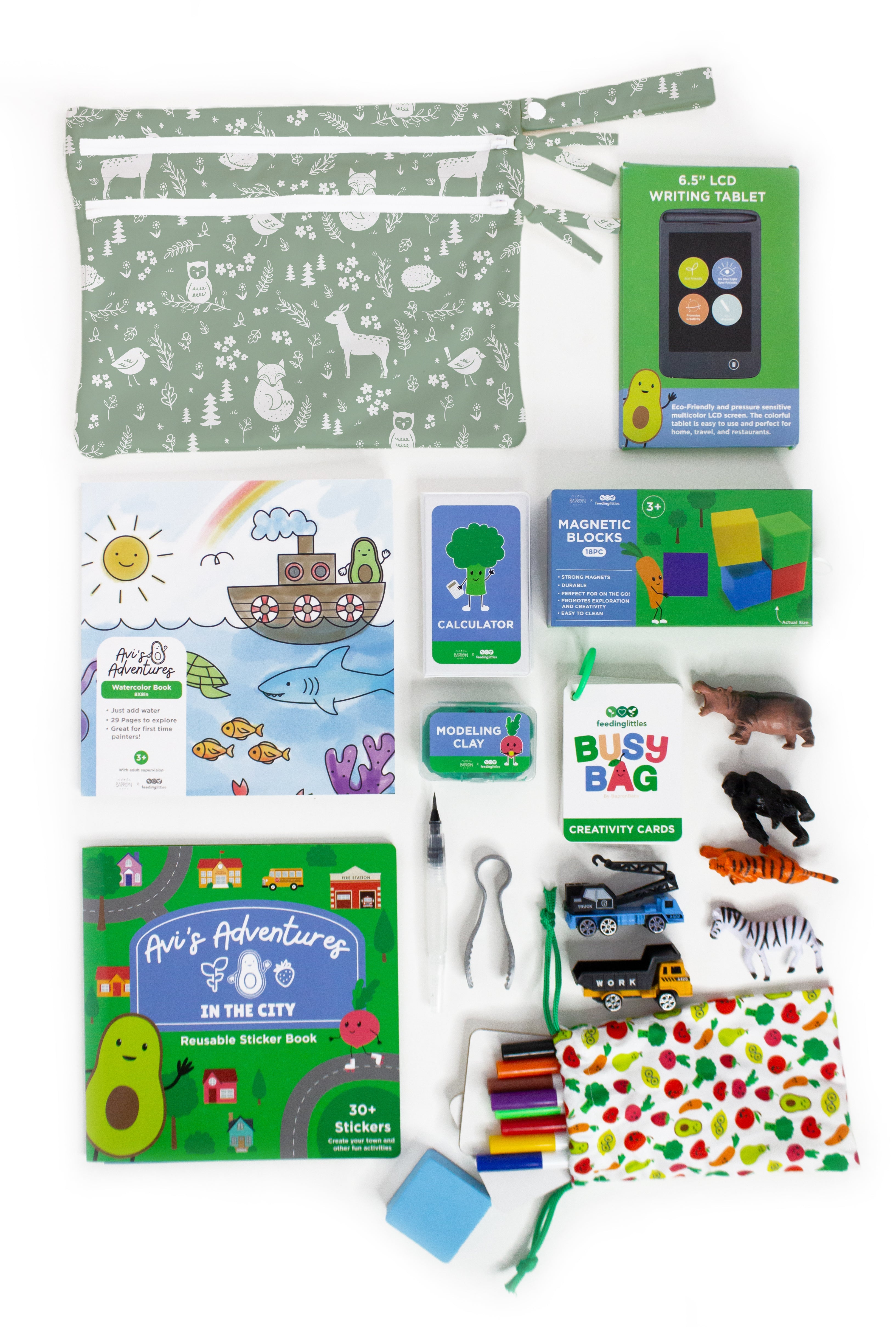 Feeding Littles Busy Bag by BapronBaby SALE