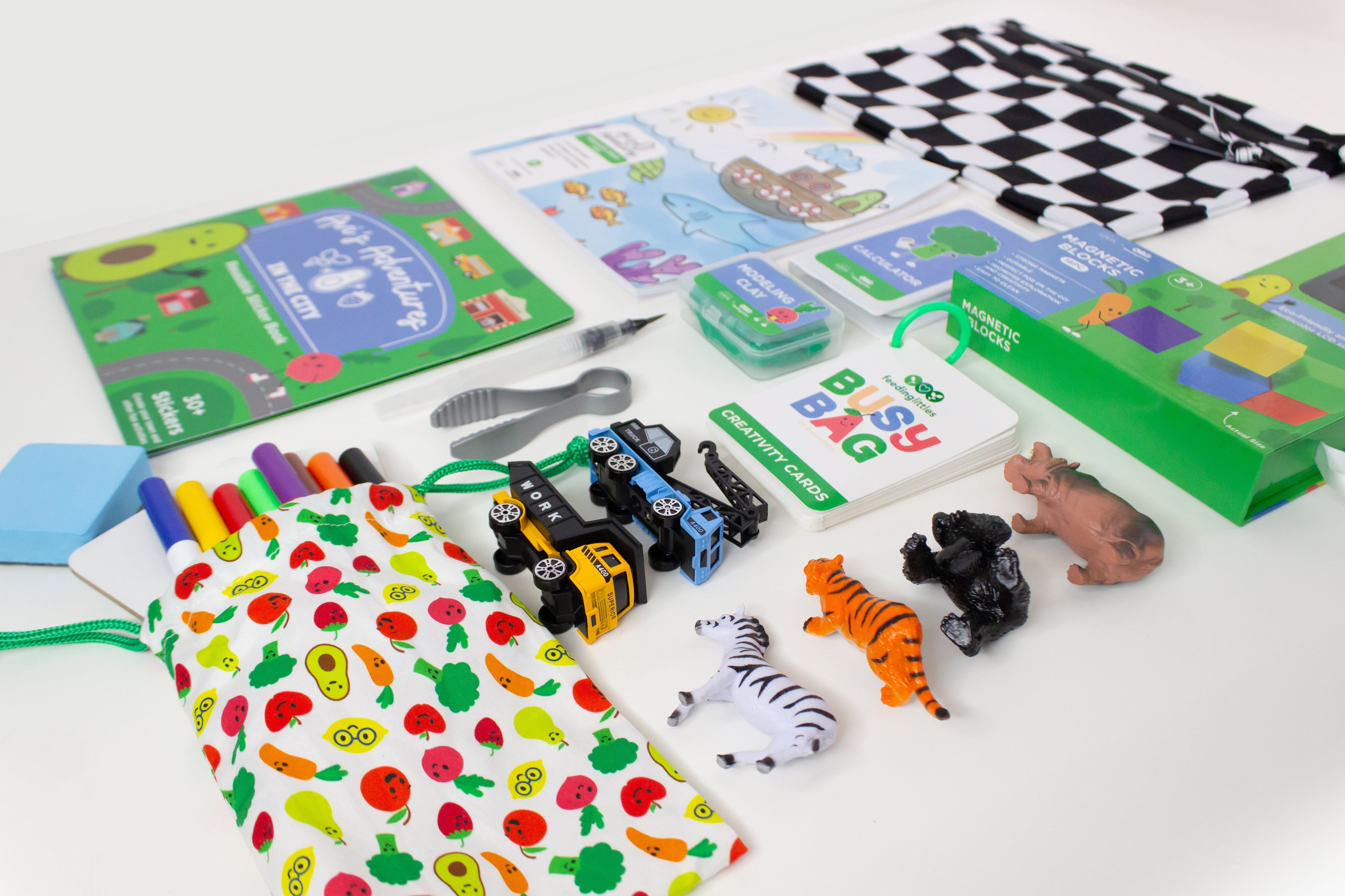 Feeding Littles Busy Bag by BapronBaby SALE