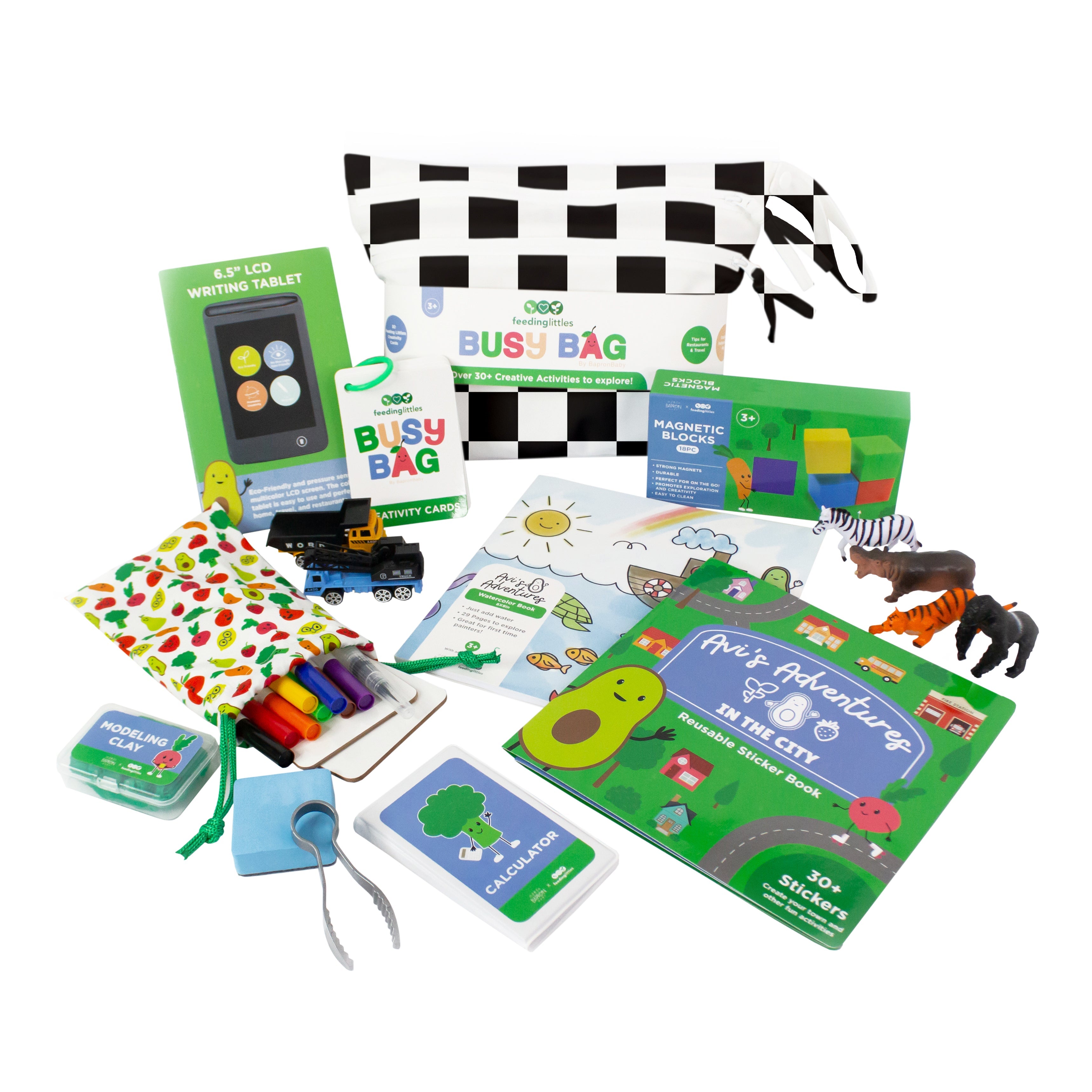 Feeding Littles Busy Bag by BapronBaby SALE