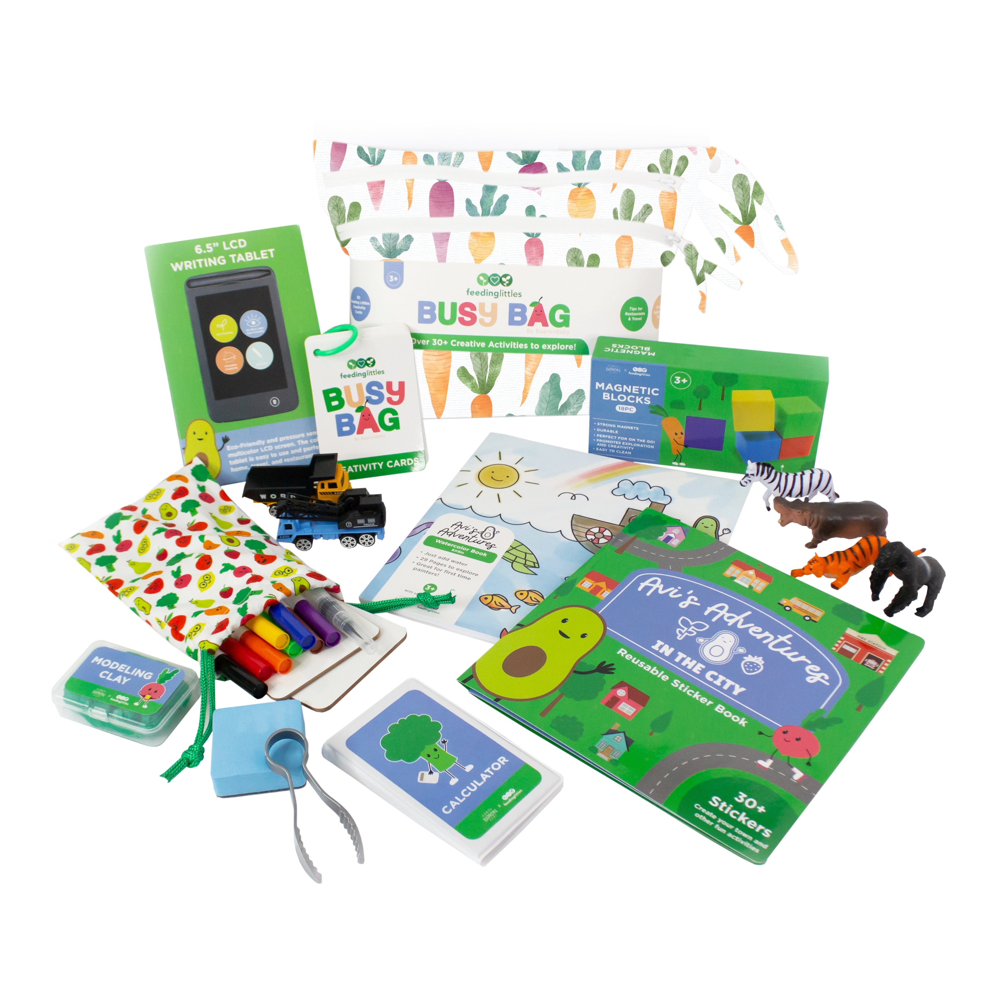 Feeding Littles Busy Bag by BapronBaby SALE