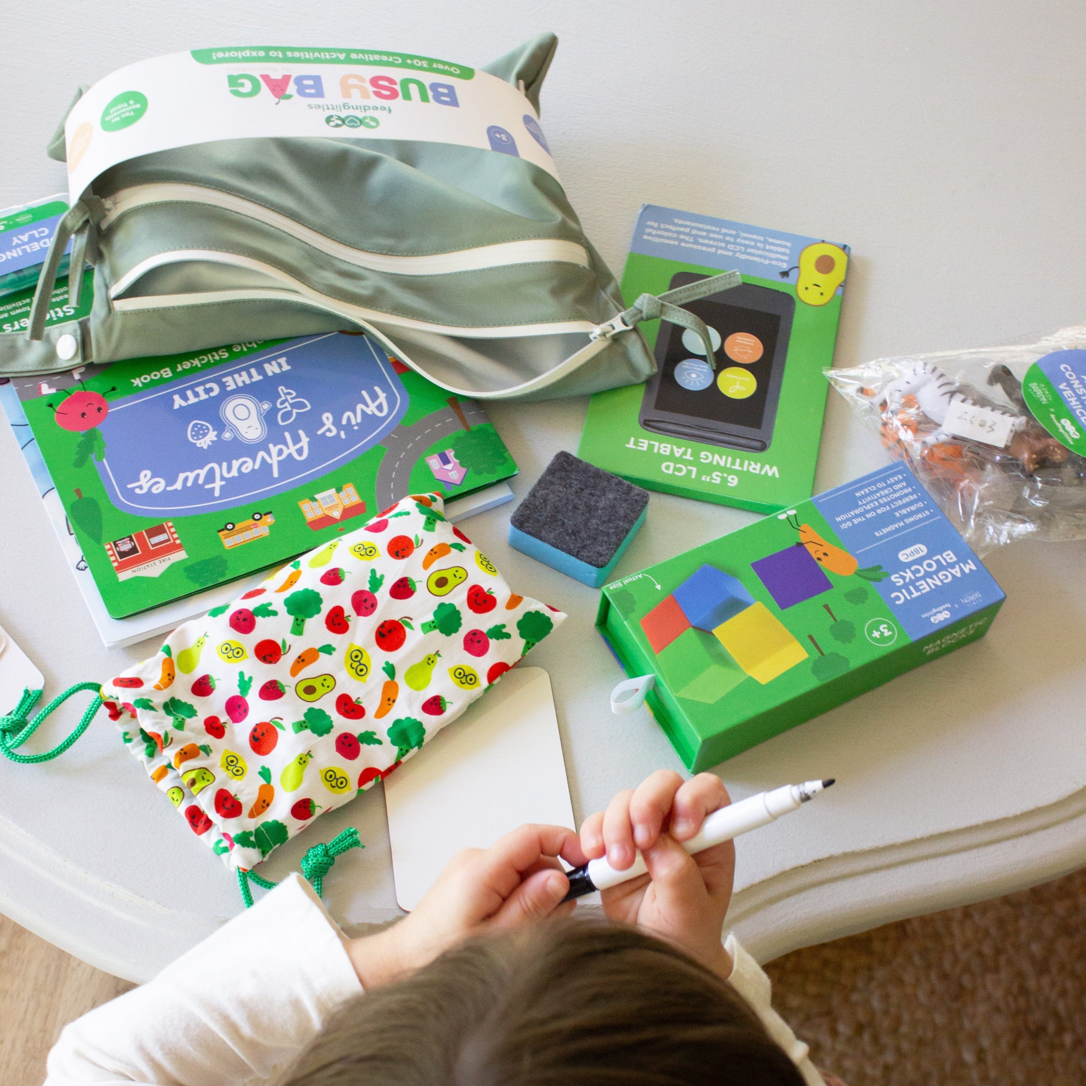 Feeding Littles Busy Bag by BapronBaby SALE