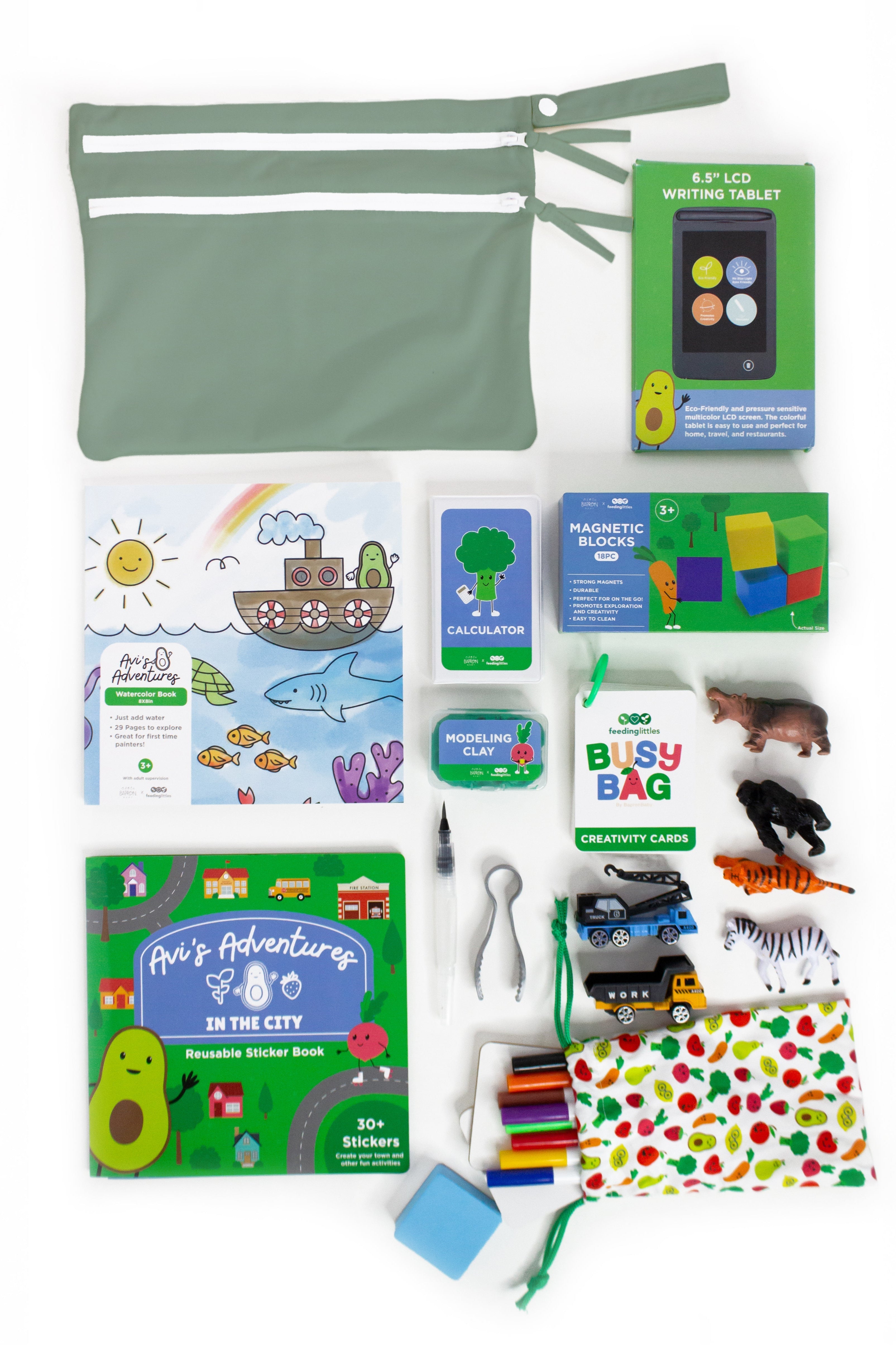 Feeding Littles Busy Bag by BapronBaby SALE