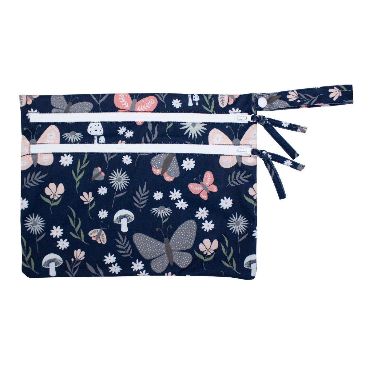 Butterfly Garden - Waterproof Wet Bag (For mealtime, on-the-go, and more!)