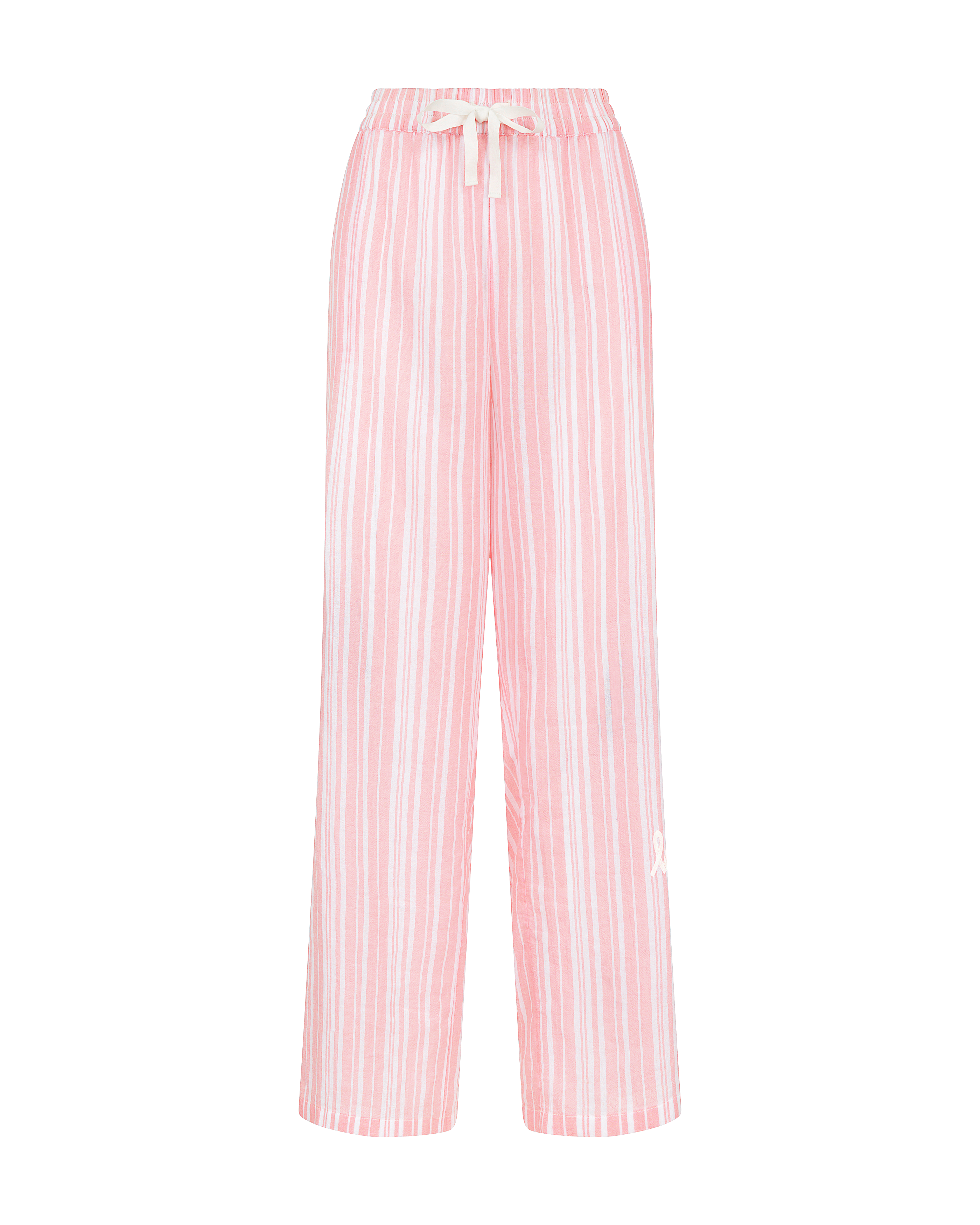 The Classic Trouser - Fondant Pink Stripe