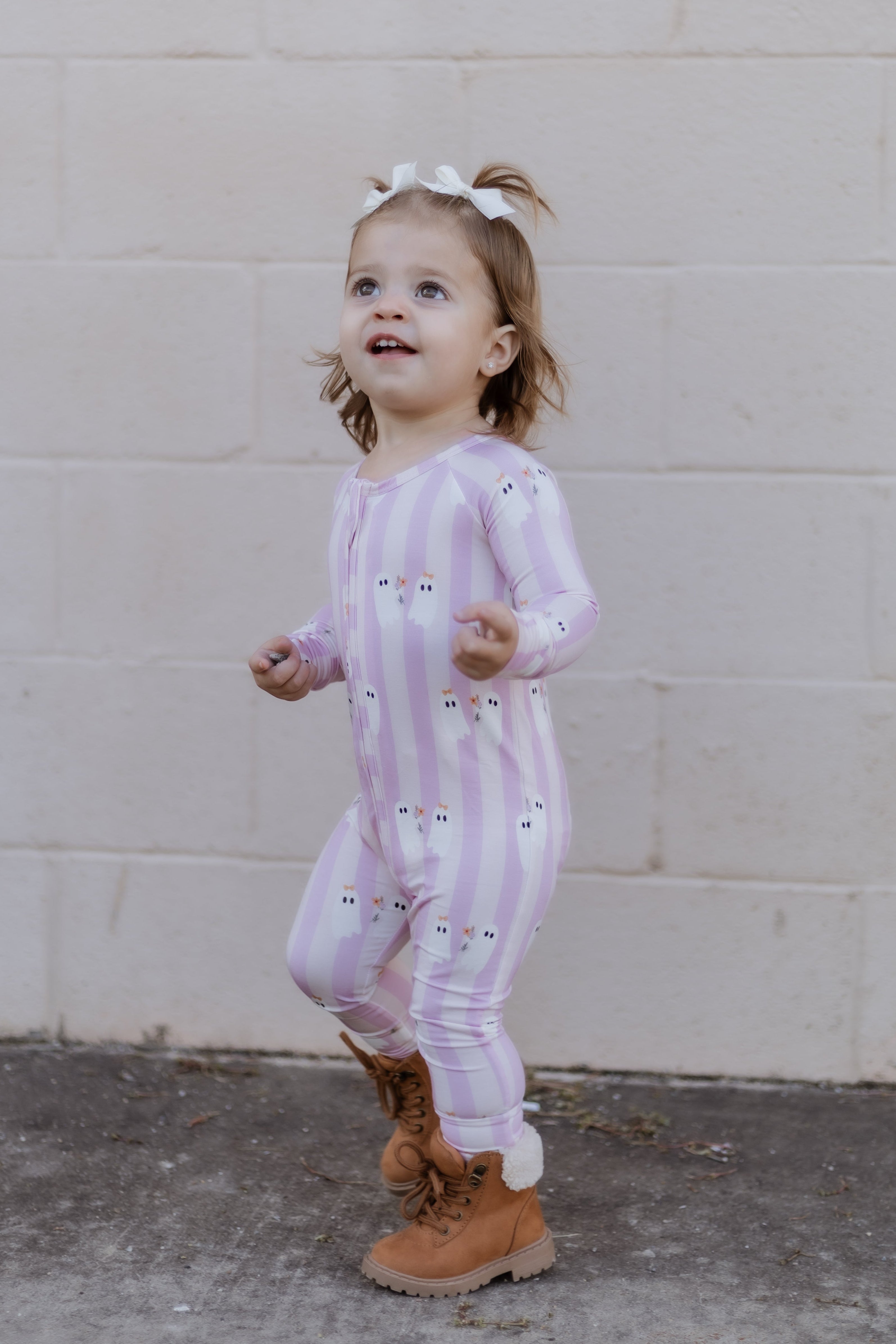 Be My Boo Halloween Bamboo Zippy Pajamas