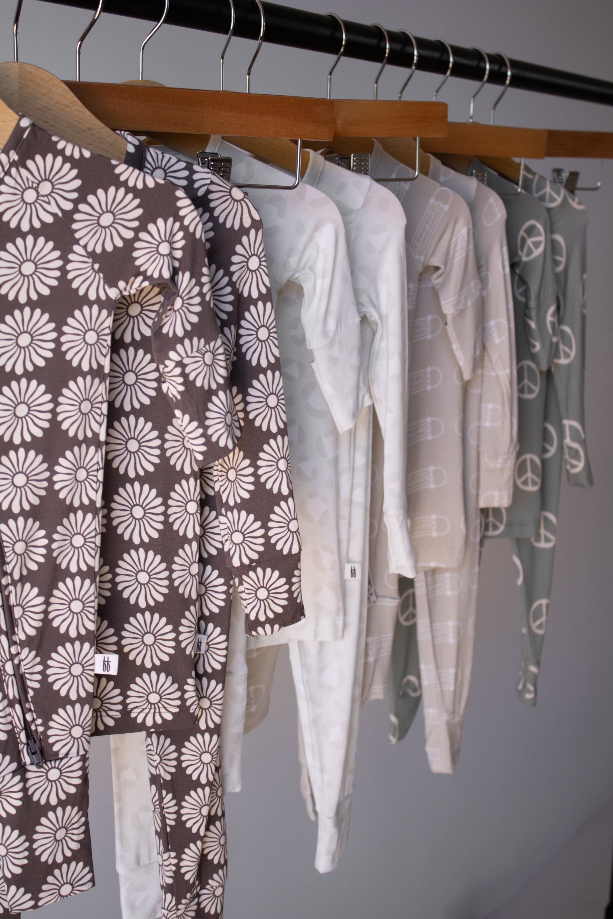 Bamboo Two Piece Pajamas | Retro Floral