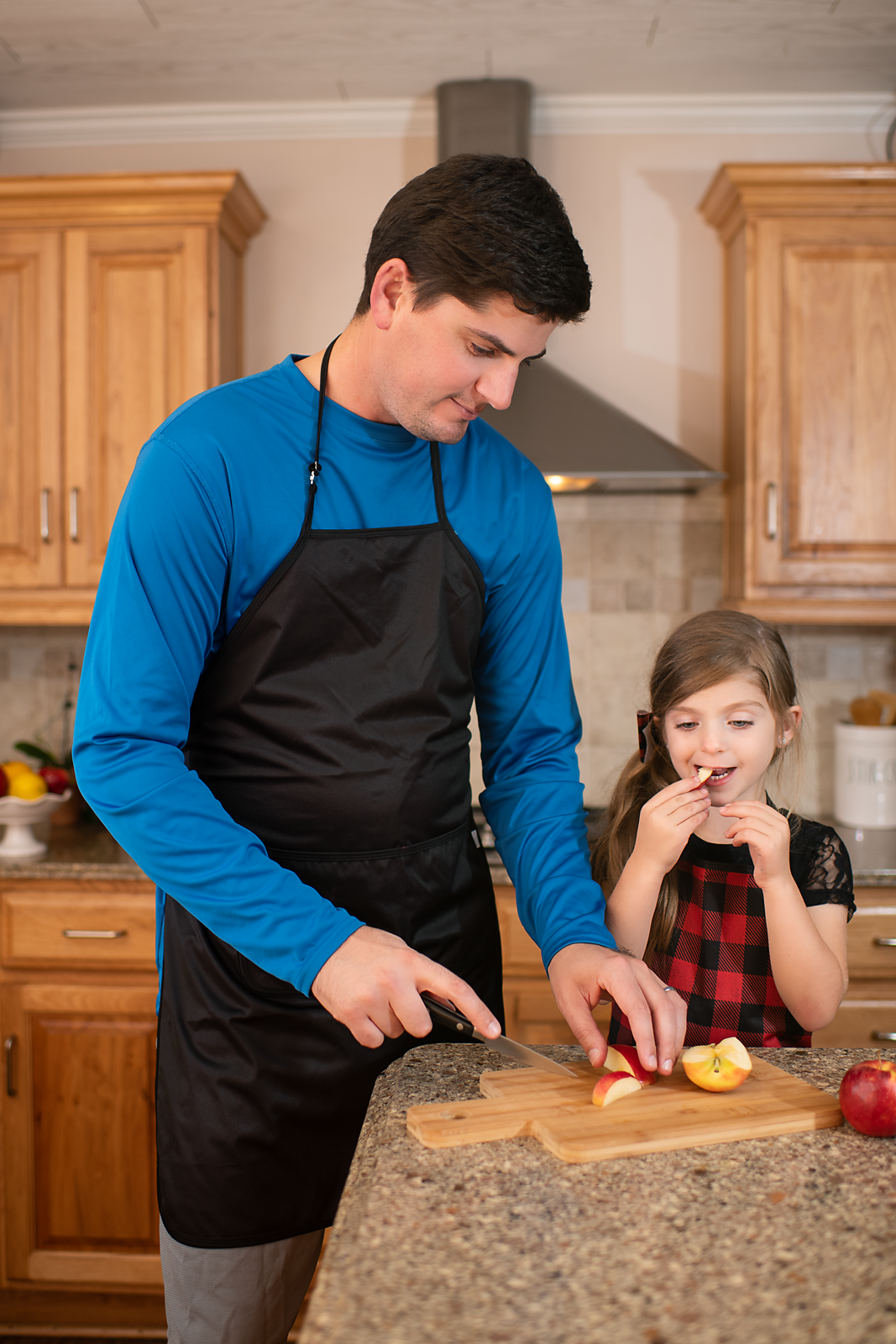 Red Buffalo Plaid Apron - fits sizes youth small through adult 2XL  BapronBaby   