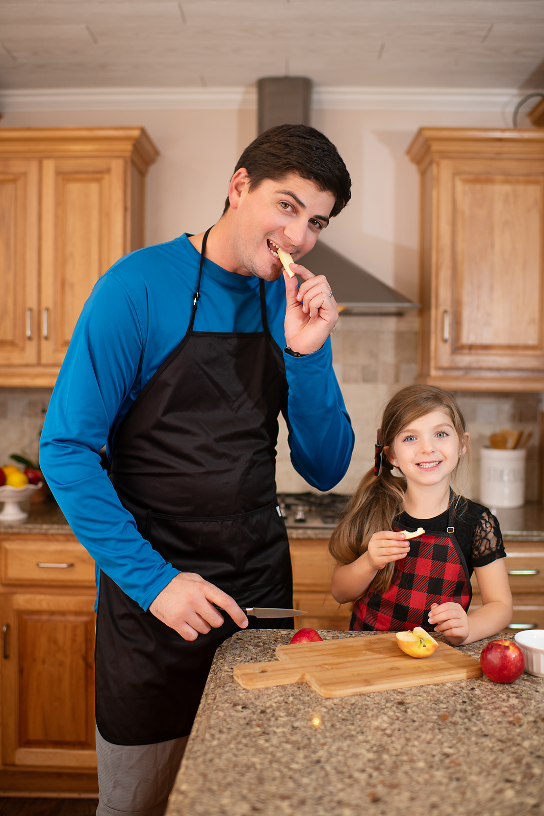 Red Buffalo Plaid Apron - fits sizes youth small through adult 2XL  BapronBaby   