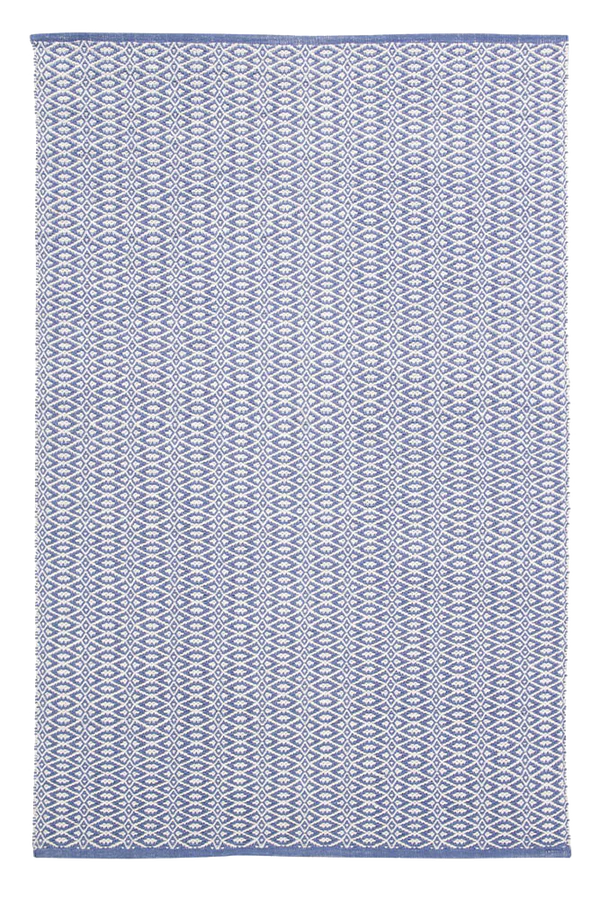 COTTON RUG ROMBINI LAVENDER BLUE  Little Wonder & Co   