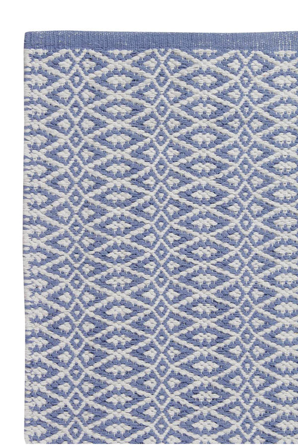 COTTON RUG ROMBINI LAVENDER BLUE  Little Wonder & Co   