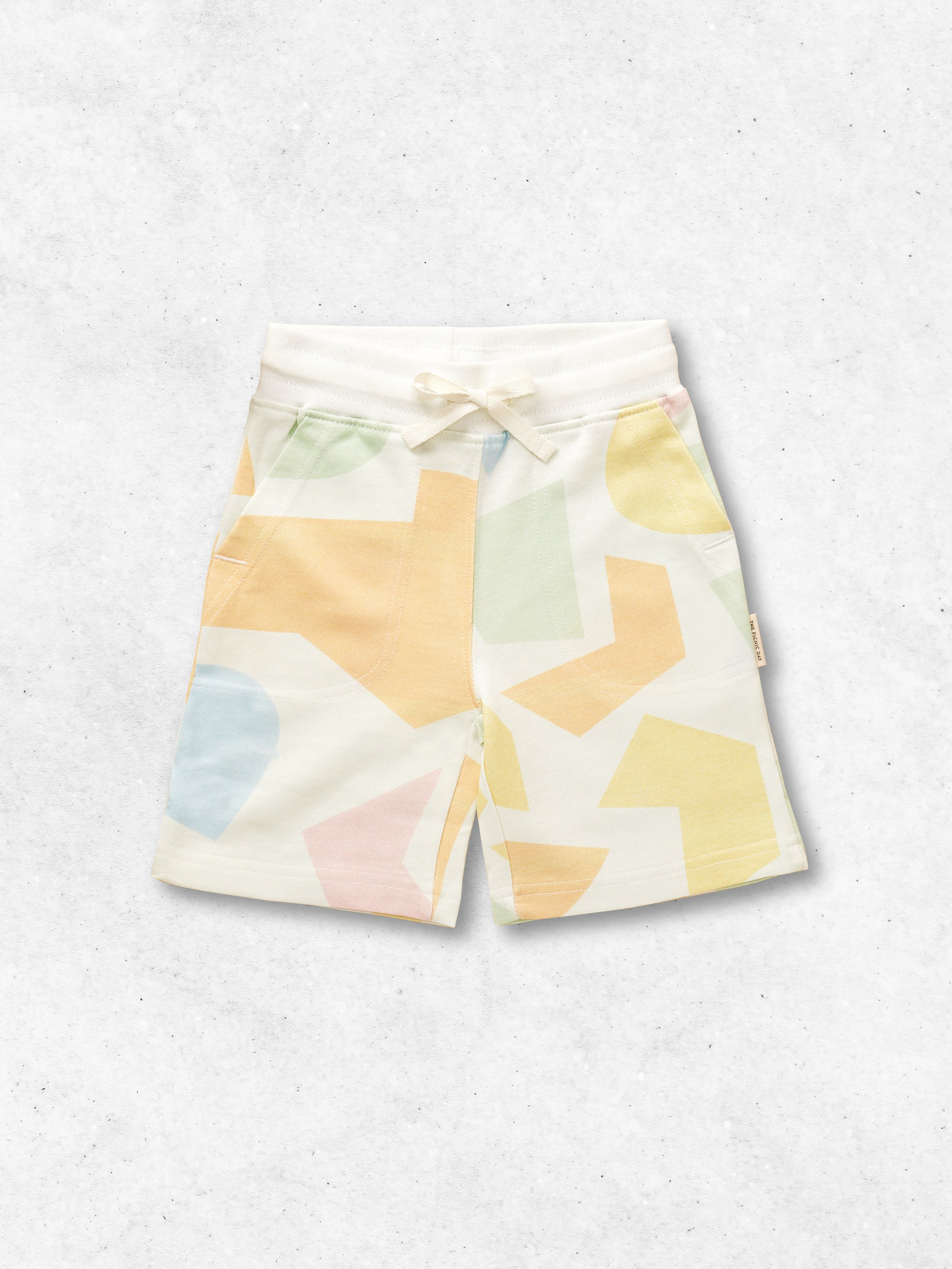 Pastel Organic Cotton Shorts Baby & Toddler Clothing The picnic day 4  