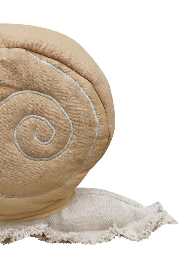 CUSHION LAZY SNAIL  Little Wonder & Co   