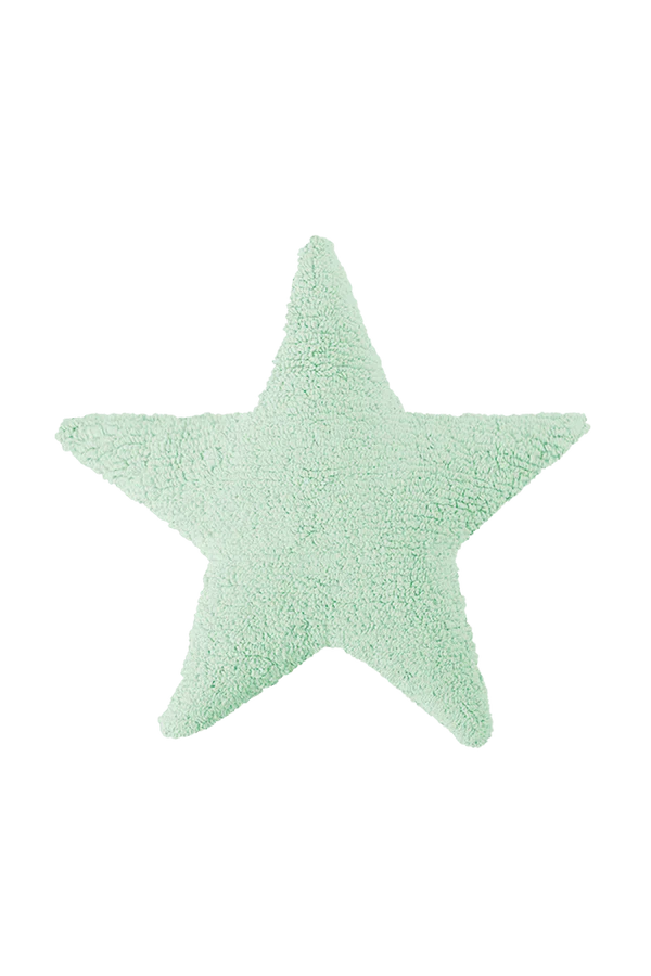 CUSHION STAR SOFT MINT  Little Wonder & Co   