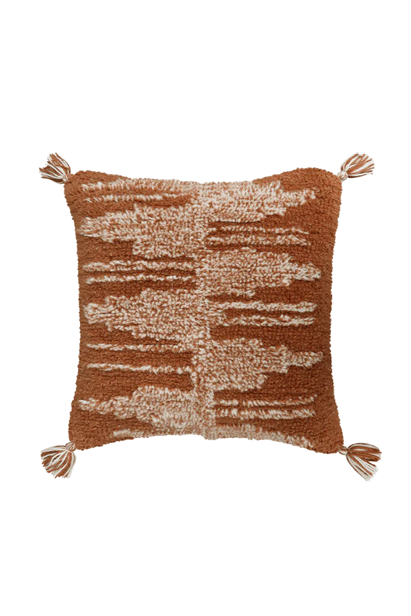 CUSHION ZAGROS TERRACOTTA-MIX  Little Wonder & Co   