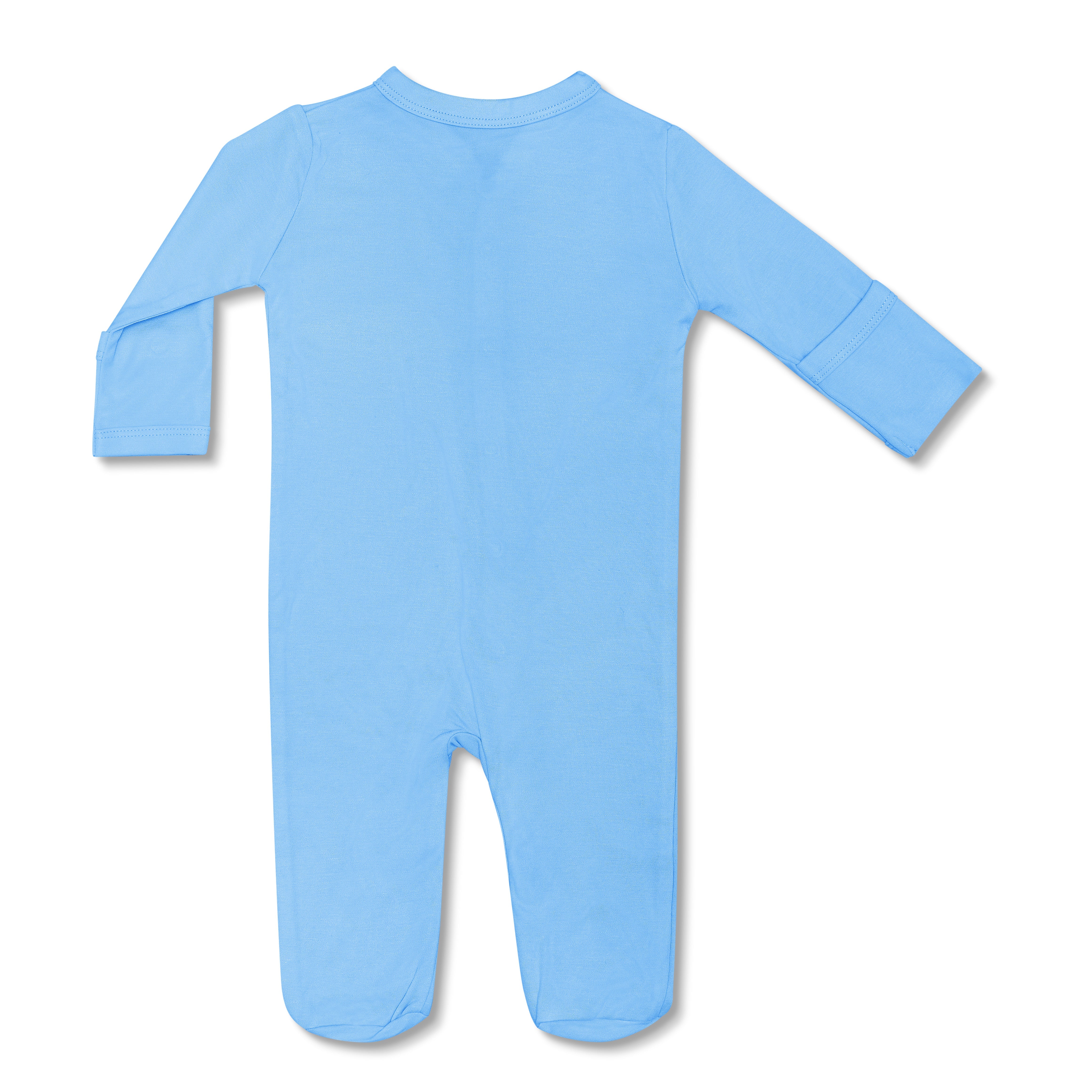 Bamboo Blend Footie - Baby Blue