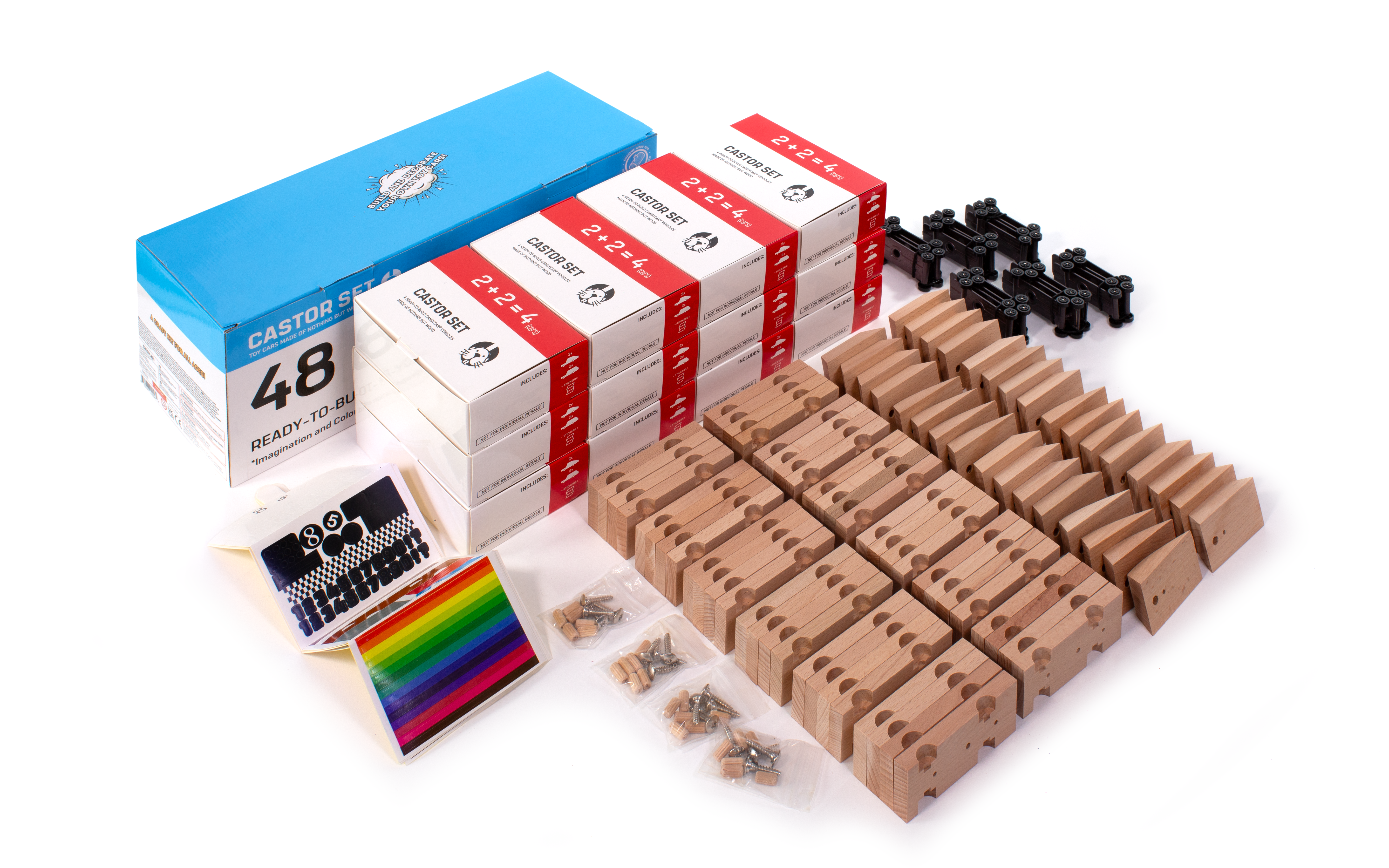 Castor Set™ 48 Pack