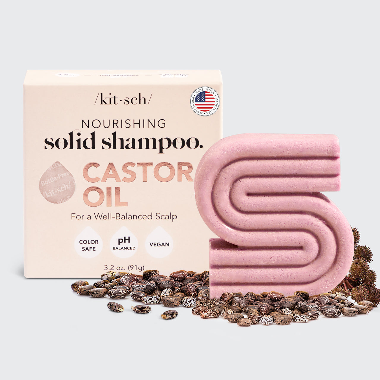 Castor Oil Shampoo Bar