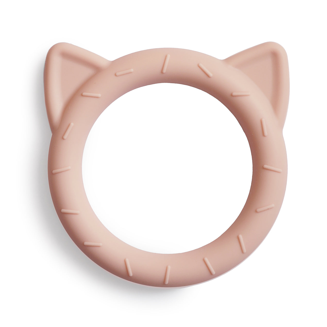 Cat Teether teether Mushie Blush  