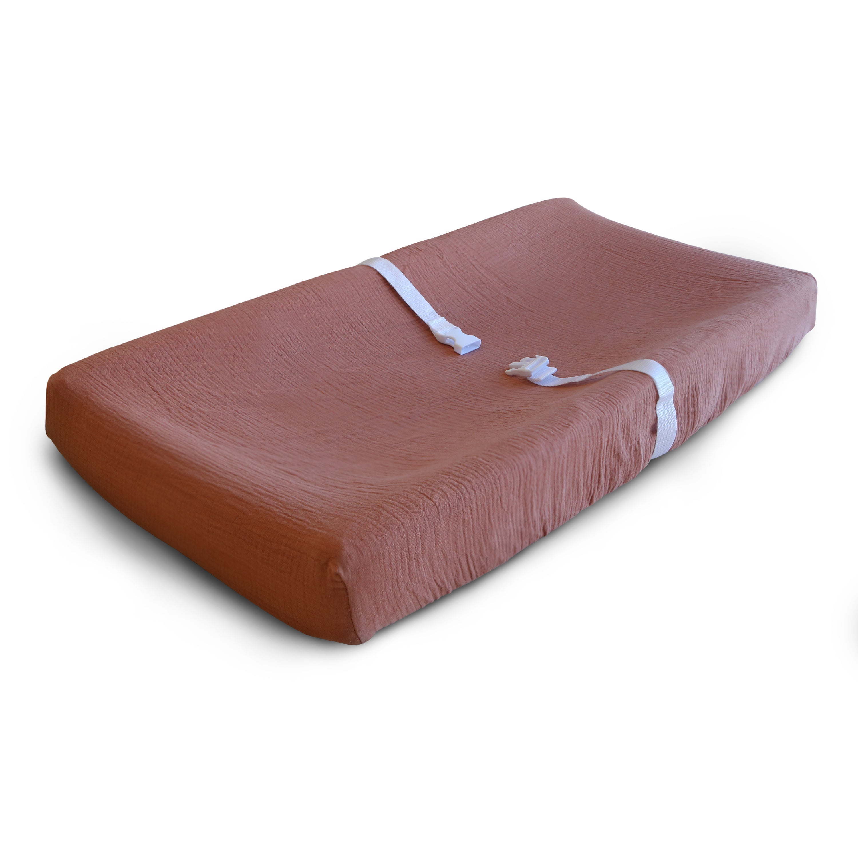 Extra Soft Muslin Changing Pad Cover Changing Pad Cover Mushie Cedar  