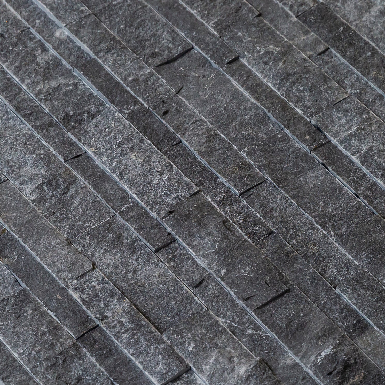 Charcoal Cambria Ledger 3D Panel 6.8"x20.8" Split-face Natural Marble Wall Tile - Belair Collection