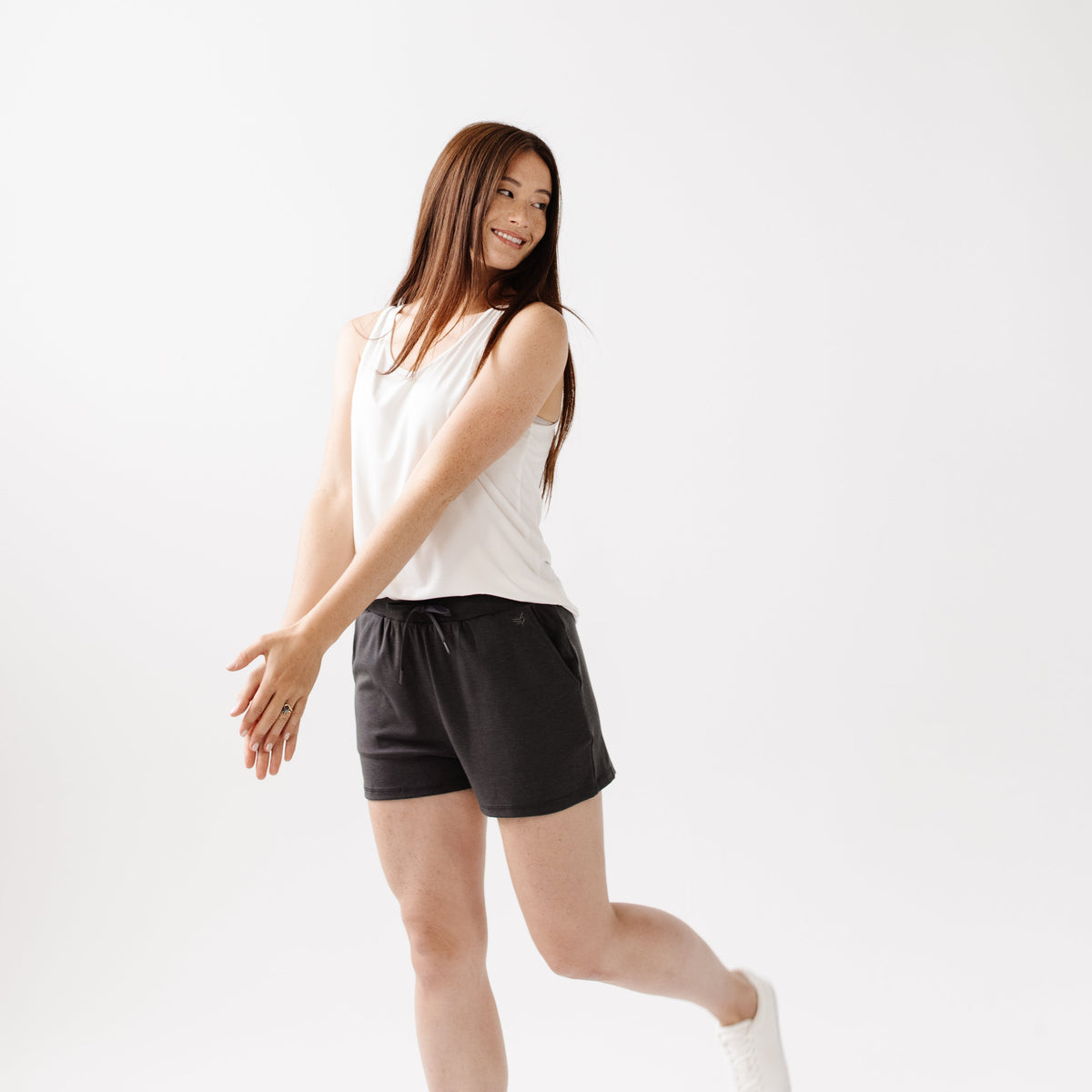 Women's Brushed Bamboo Jogger Shorts