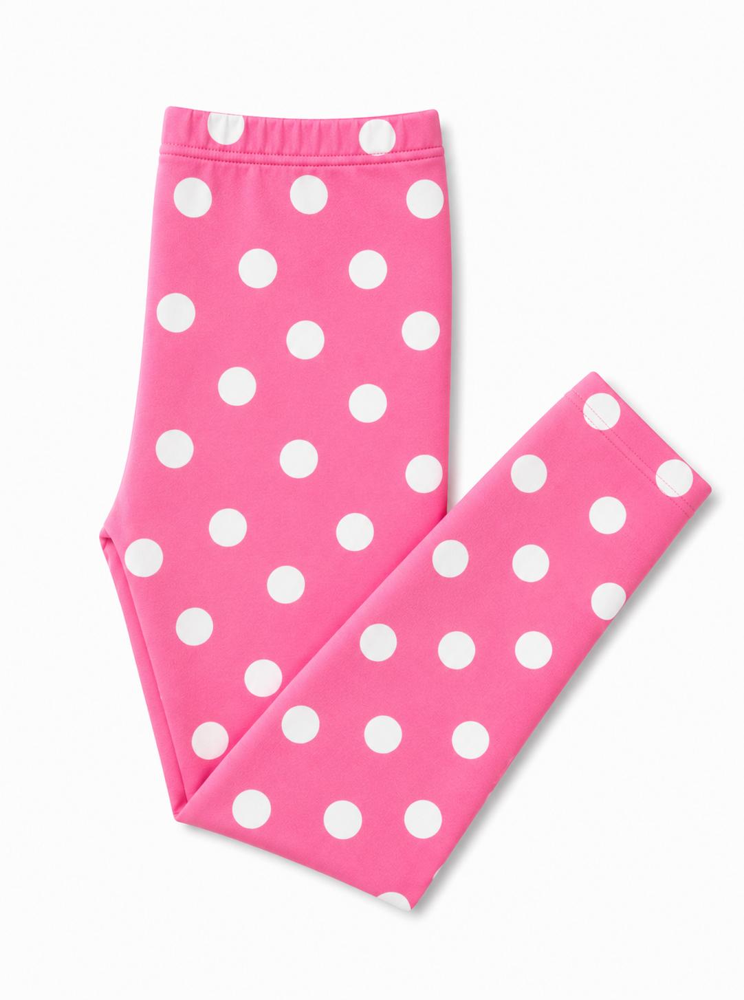 Pink Polka Dots Leggings