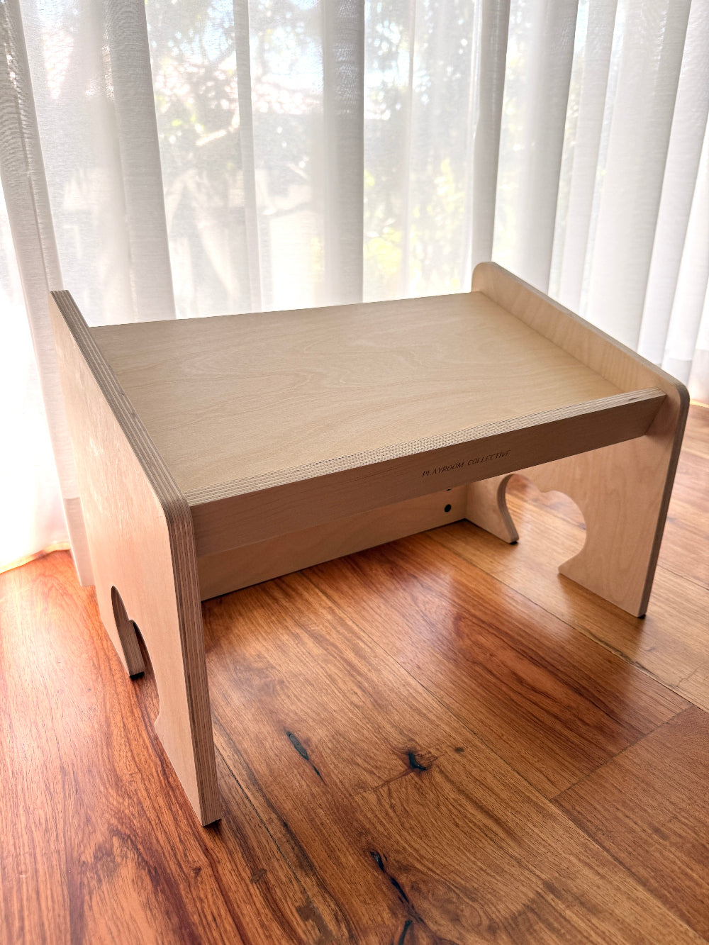 Children's Lap Desk in Natural Birch | Montessori Floor Table