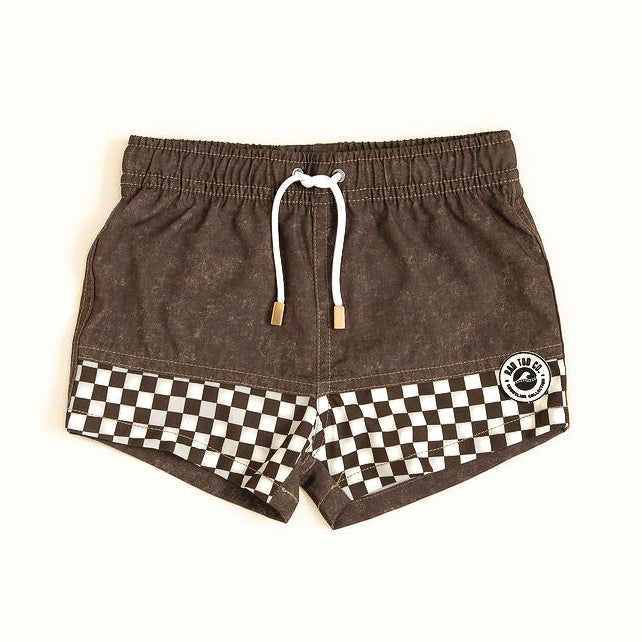 ACID WASH CACAO SWIMMIE