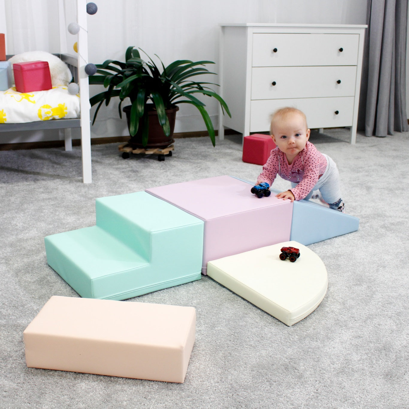 Soft Play Foam Block Set - Corner Climber