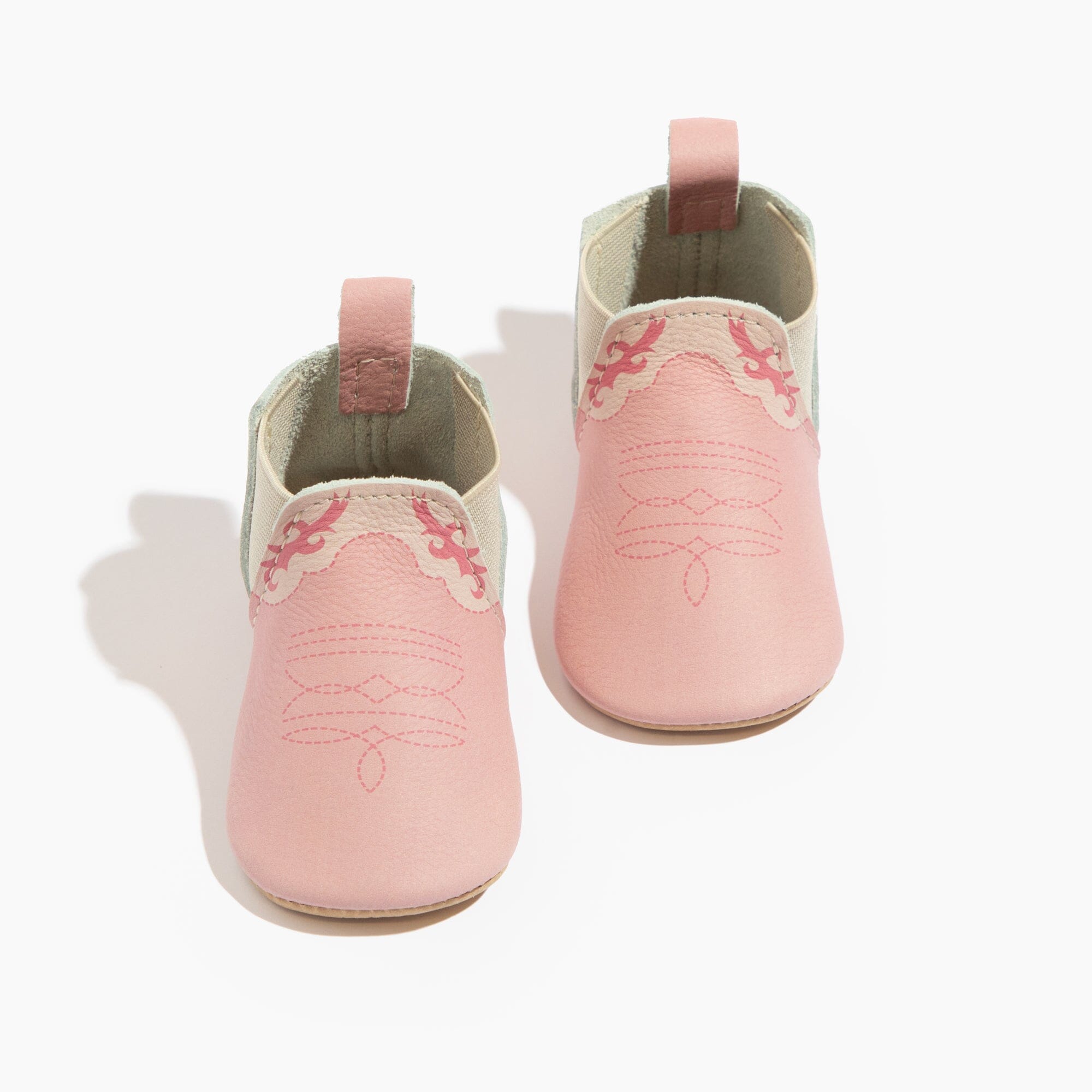 Bubblegum Cowboy Chelsea Boot Baby Shoe