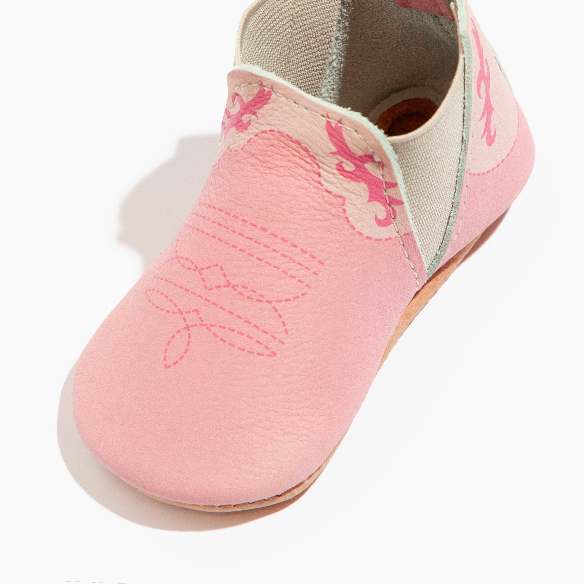 Bubblegum Cowboy Chelsea Boot Baby Shoe